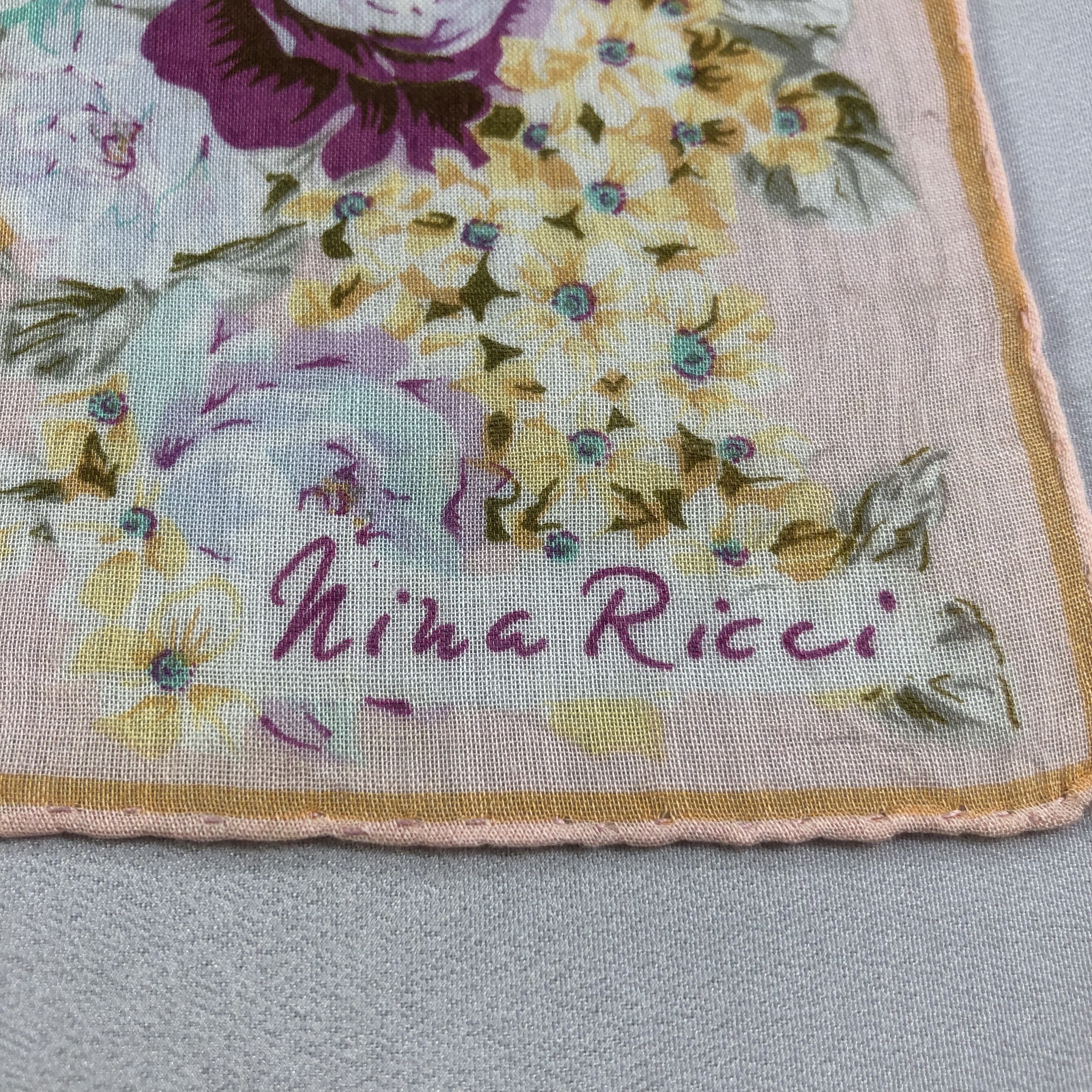 Nina Ricci Nina Ricci Handkerchief Neckerchief Bandana H1726 Size ONE SIZE - 4 Thumbnail