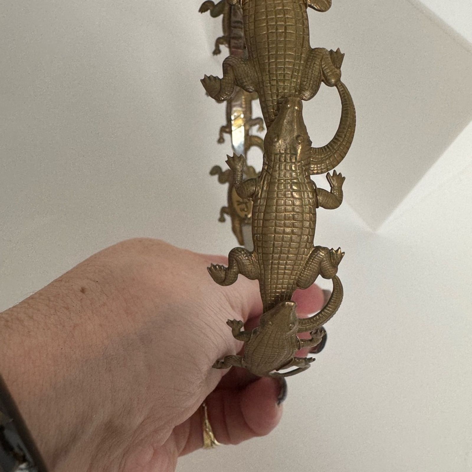 Eugenia Kim Eugenia Kim RARE HAND CAST bronze alligator headband Size ONE SIZE - 10 Thumbnail