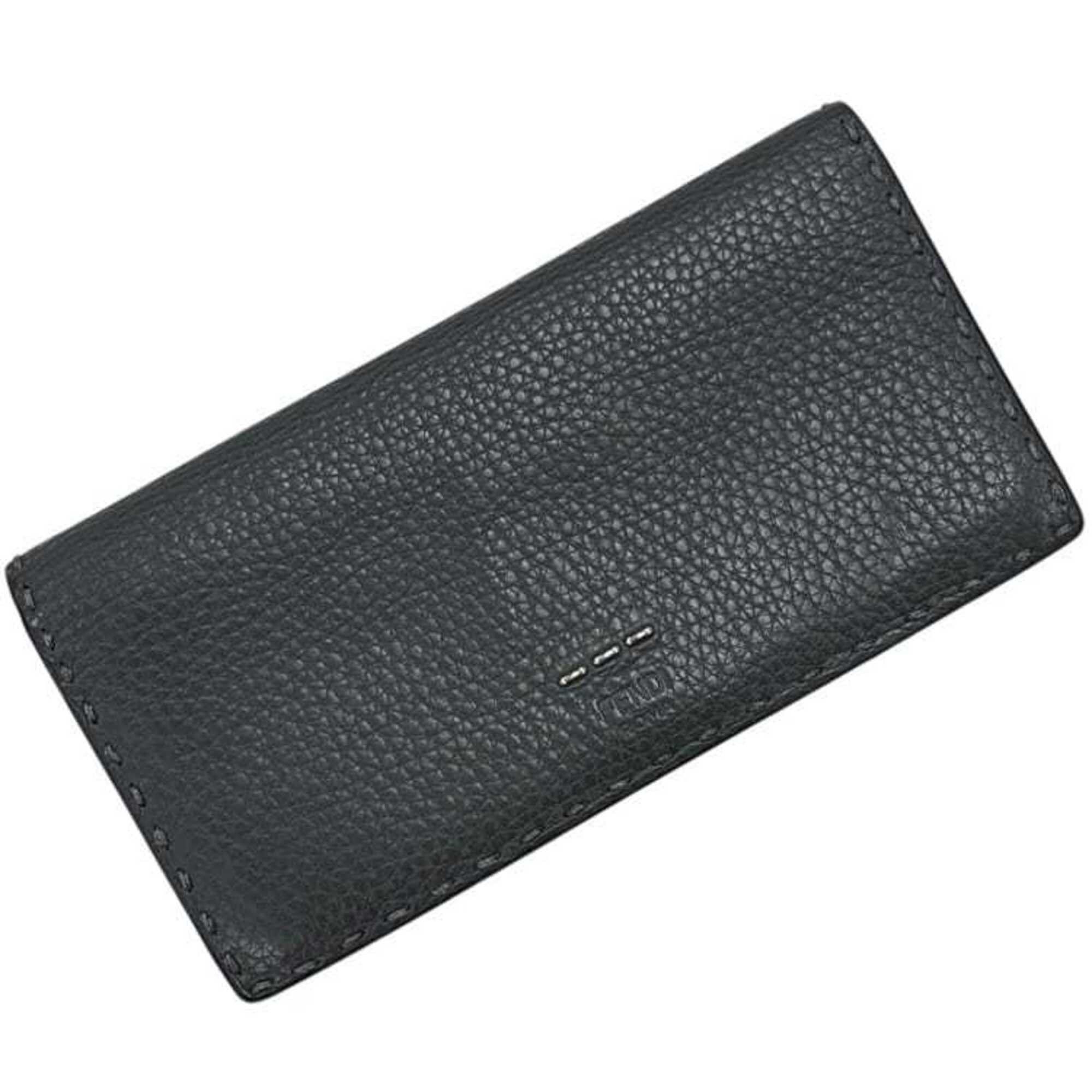 Fendi Fendi Bi-fold Long Wallet, Gray, 7M0186, Leather, 072 208 1835 FENDI Size ONE SIZE - 1 Thumbnail