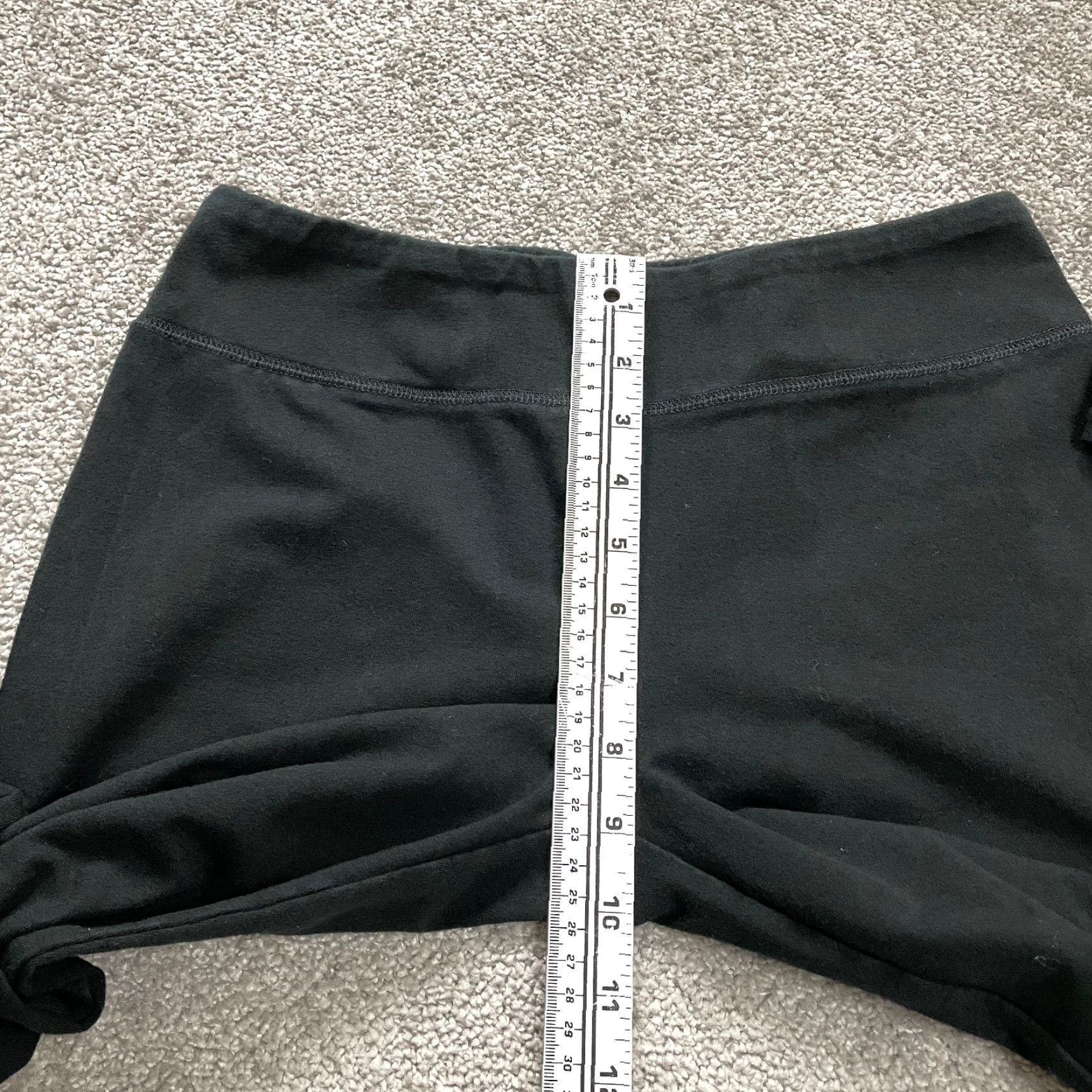 Eddie Bauer VINTAGE Eddie Bauer Leggings Womens Small Activewear Casual Travel Solid Black Stretch Athletic Fit Size 28" / US 6 / IT 42 - 4 Thumbnail