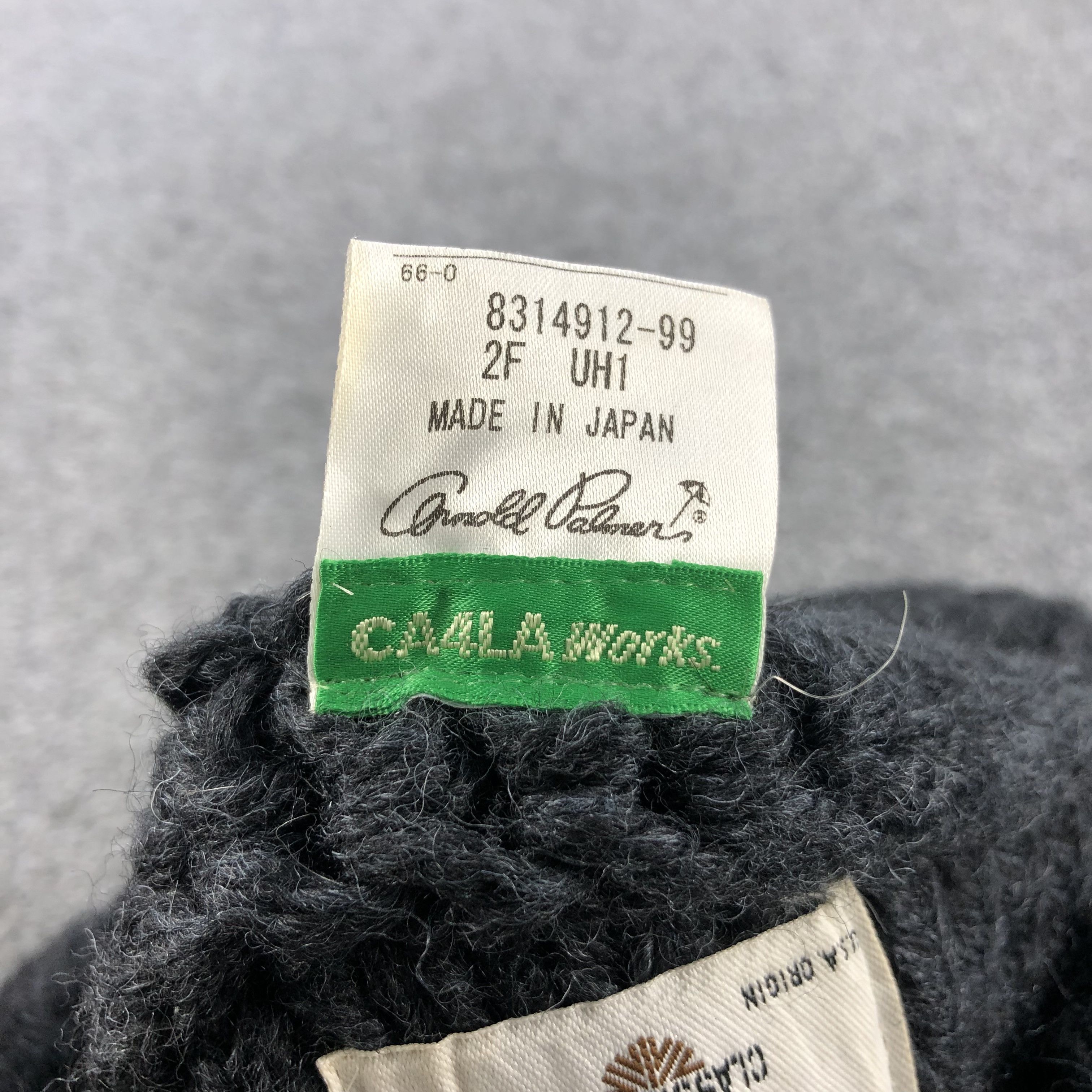 CA4LA Arnold Palmer X CA4LA Knit Visor Wool Winter Hat Beanie B164 Size ONE SIZE - 7 Thumbnail