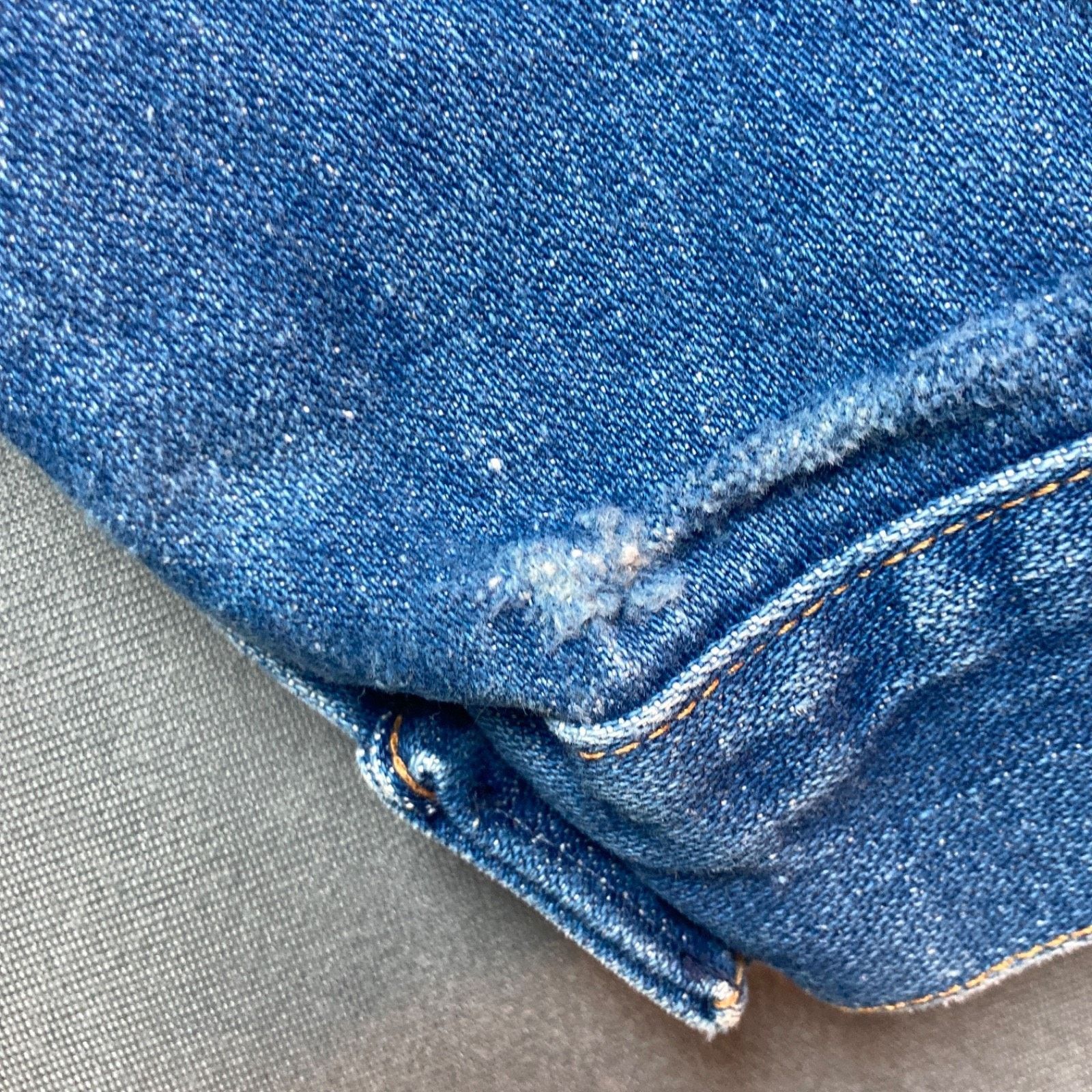 Wrangler Wrangler Trucker Jacket Blue Denim Made in USA 70s Size 44 Size US L / EU 52-54 / 3 - 12 Thumbnail