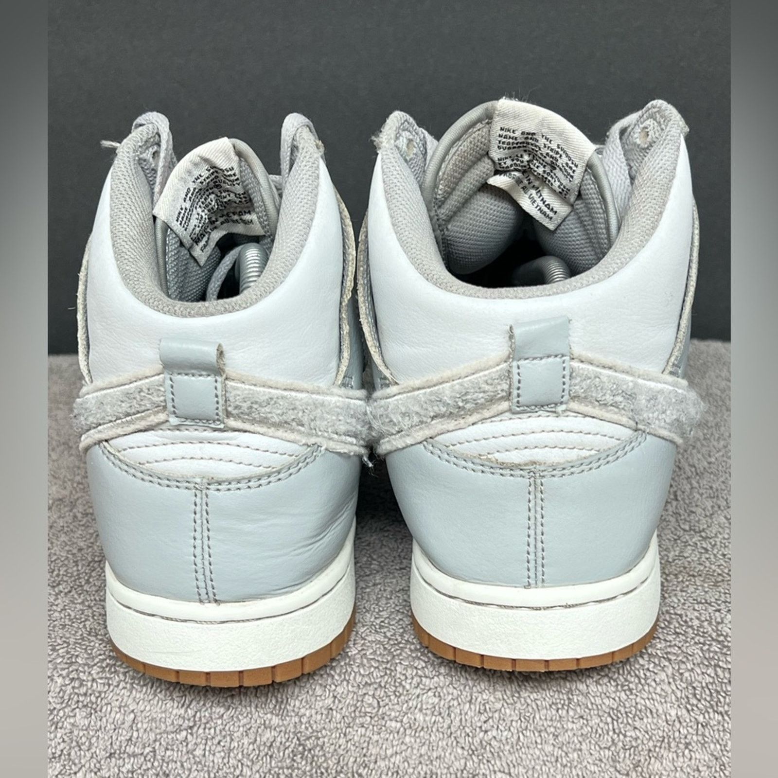 Nike Nike Dunk Hi Retro University Shoes Smoke Gray White SZ 10 Size US 10 / EU 43 - 5 Thumbnail