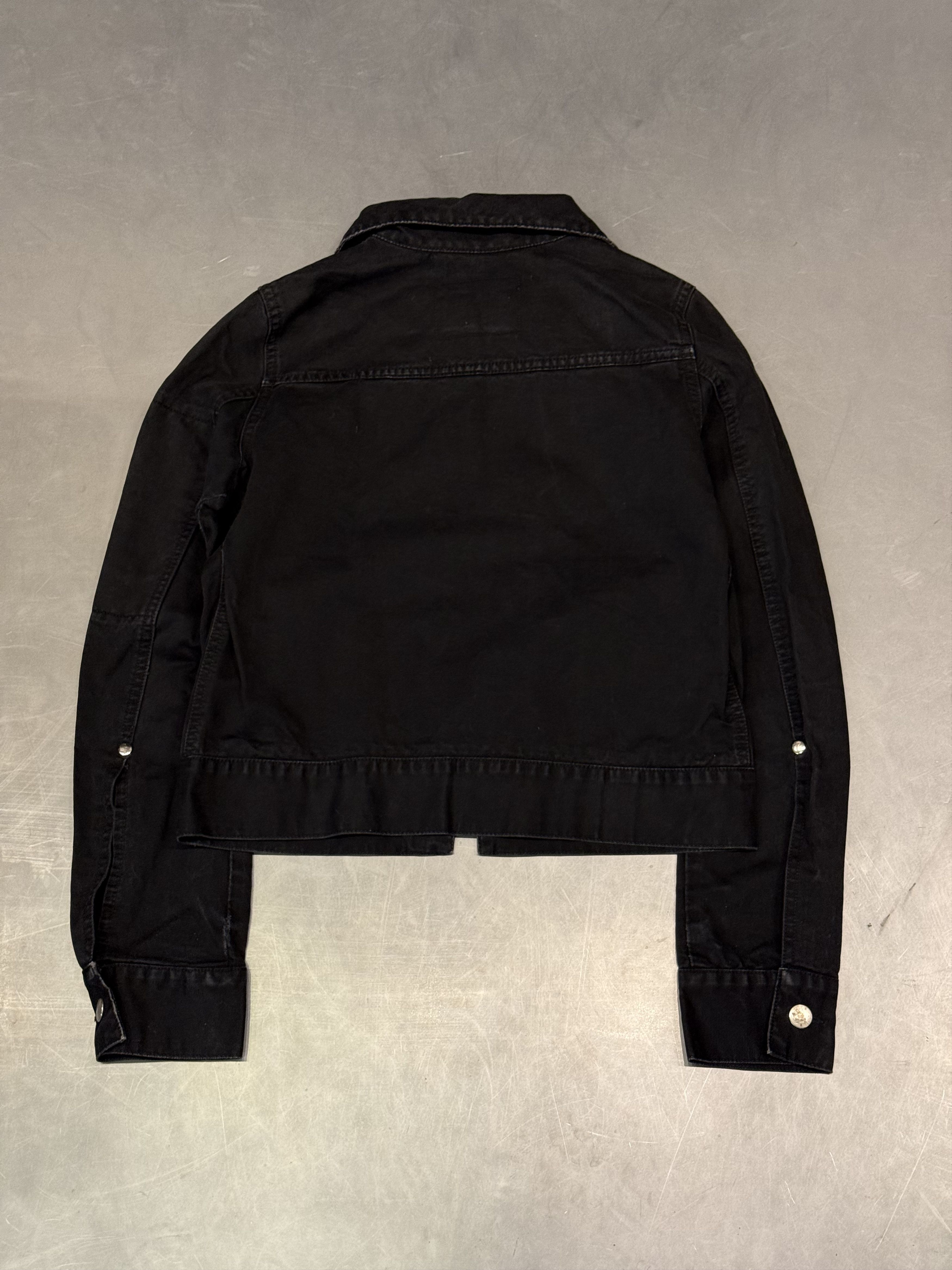 Acne Studios Vintage Acne Jeans SS1999 high collar zip up denim jakcet Size L / US 10 / IT 46 - 2 Thumbnail