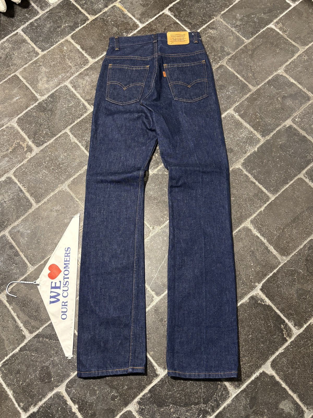 Levi's 1990’s Levi’s Orange Tab 506 Made in Canada Vintage Dark Wa Size 26" / US 2 / IT 38 - 2 Thumbnail