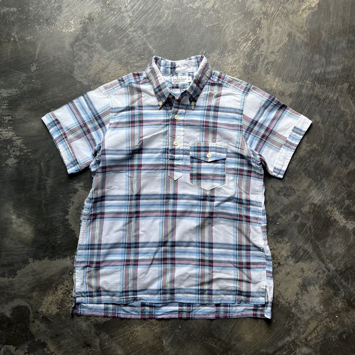 Engineered Garments × Needles × Nepenthes Engineered garments fwk popover bd shirt big plaid Size US S / EU 44-46 / 1 - 1 Thumbnail