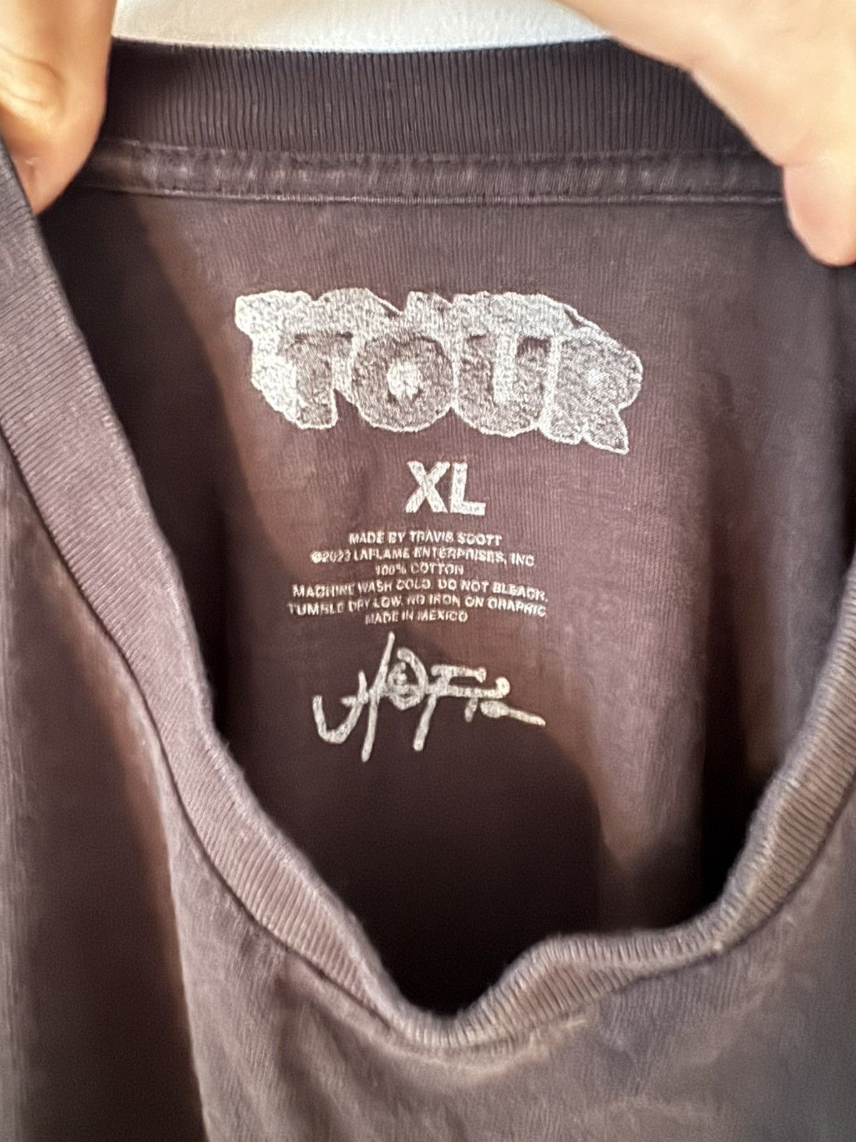 Travis Scott Travis Scott Utopia Tour Longsleeve (XL) Size US XL / EU 56 / 4 - 3 Thumbnail