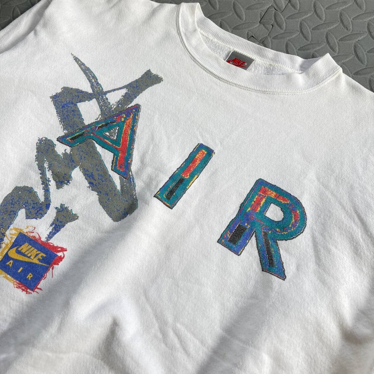 Nike Vintage 80’s Air Spell out Sweatshirt Size US S / EU 44-46 / 1 - 3 Thumbnail