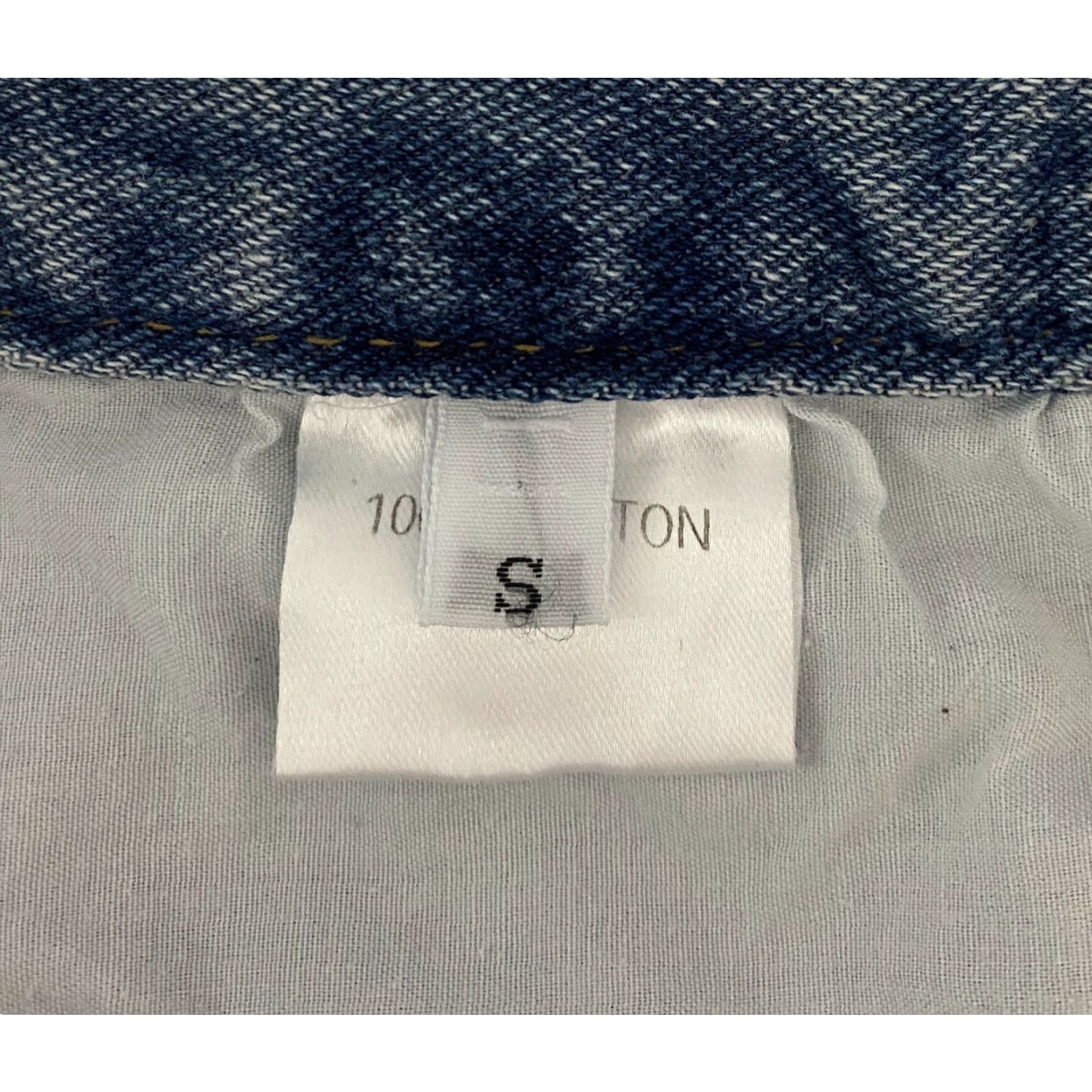 Vintage Angelo Bianco Jeans 5-Pocket Denim Blue Elastic Ankle 90s Grunge High Rise S Women's Size 42" / US 20 - 7 Thumbnail