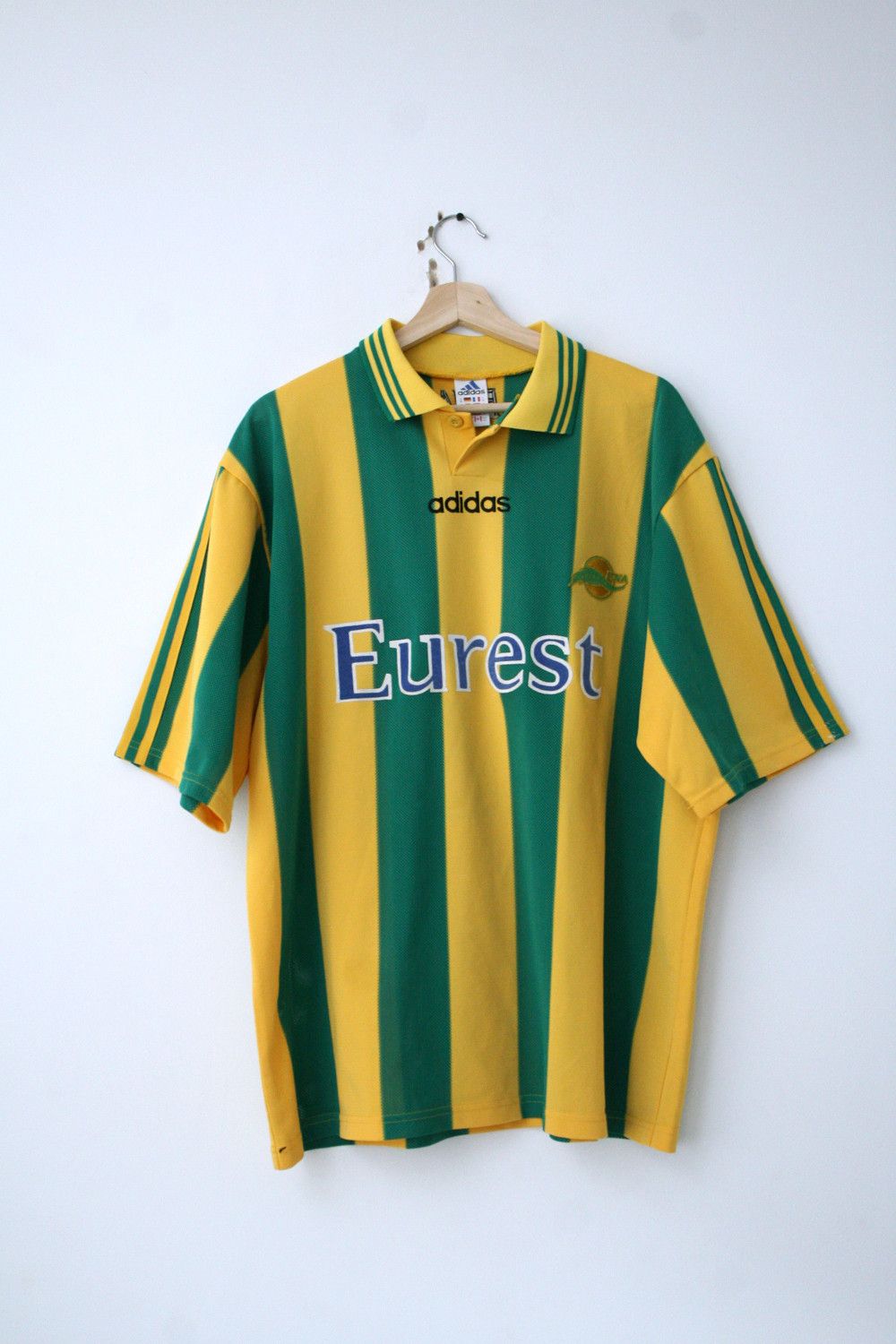 Adidas Adidas FC Nantes Vintage 1996 1998 Home Jersey Football Size US XL / EU 56 / 4 - 1 Thumbnail