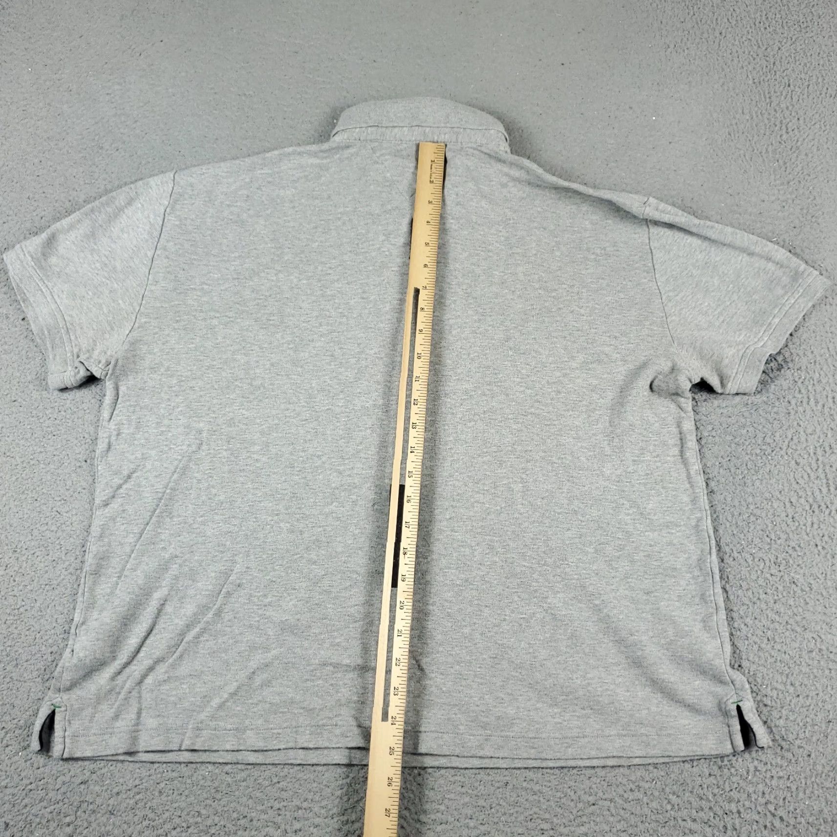 Tommy Hilfiger Tommy Hilfiger Polo Shirt Mens XL Gray Casual Short Sleeve Activewear Size US XL / EU 56 / 4 - 5 Thumbnail