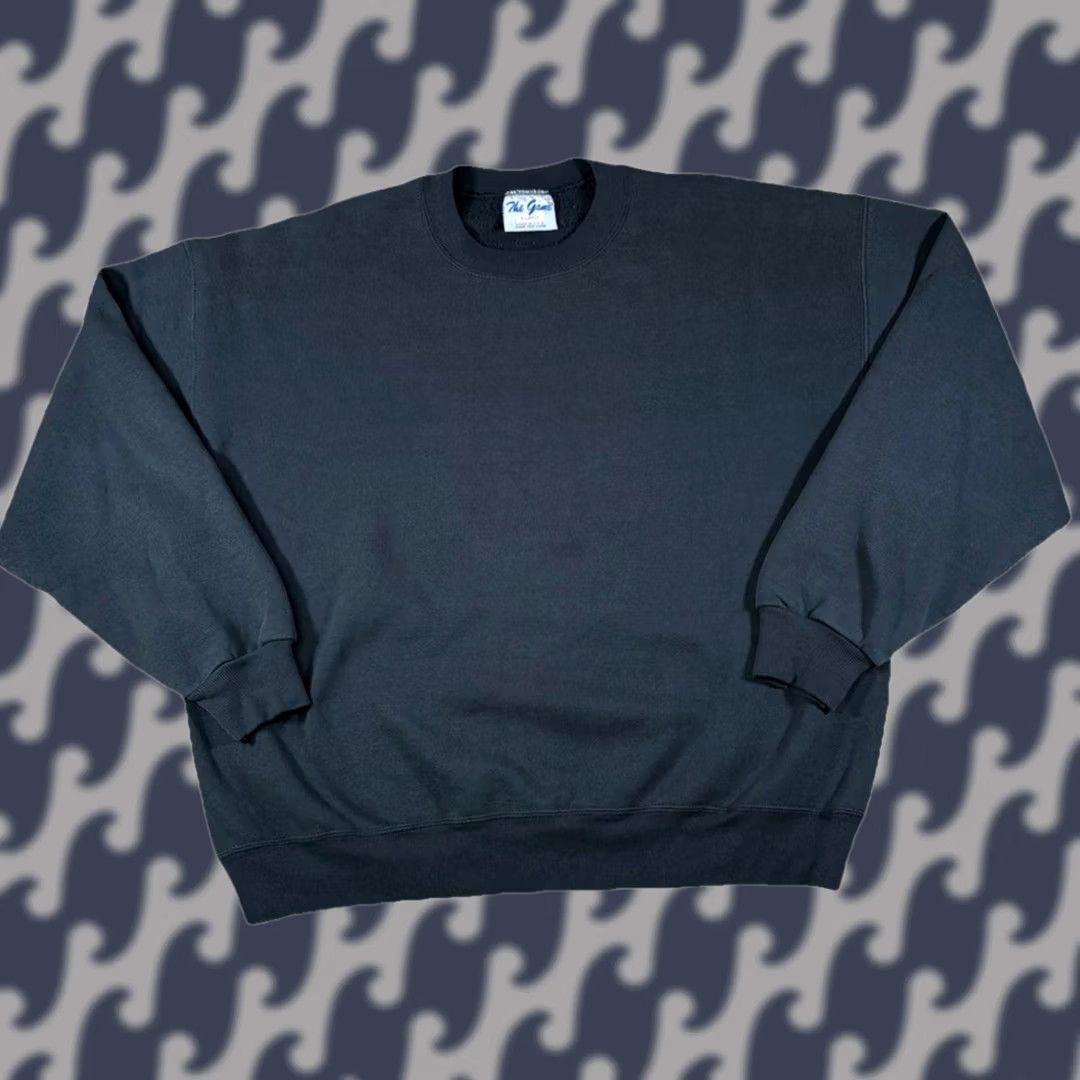 X-LARGE VINTAGE The Game Crewneck Sweatshirt Black XL USA Men Sweatshirt Regular Fit Pull Over All Seasons Knit Cotton Blend Size US XL / EU 56 / 4 - 1 Thumbnail