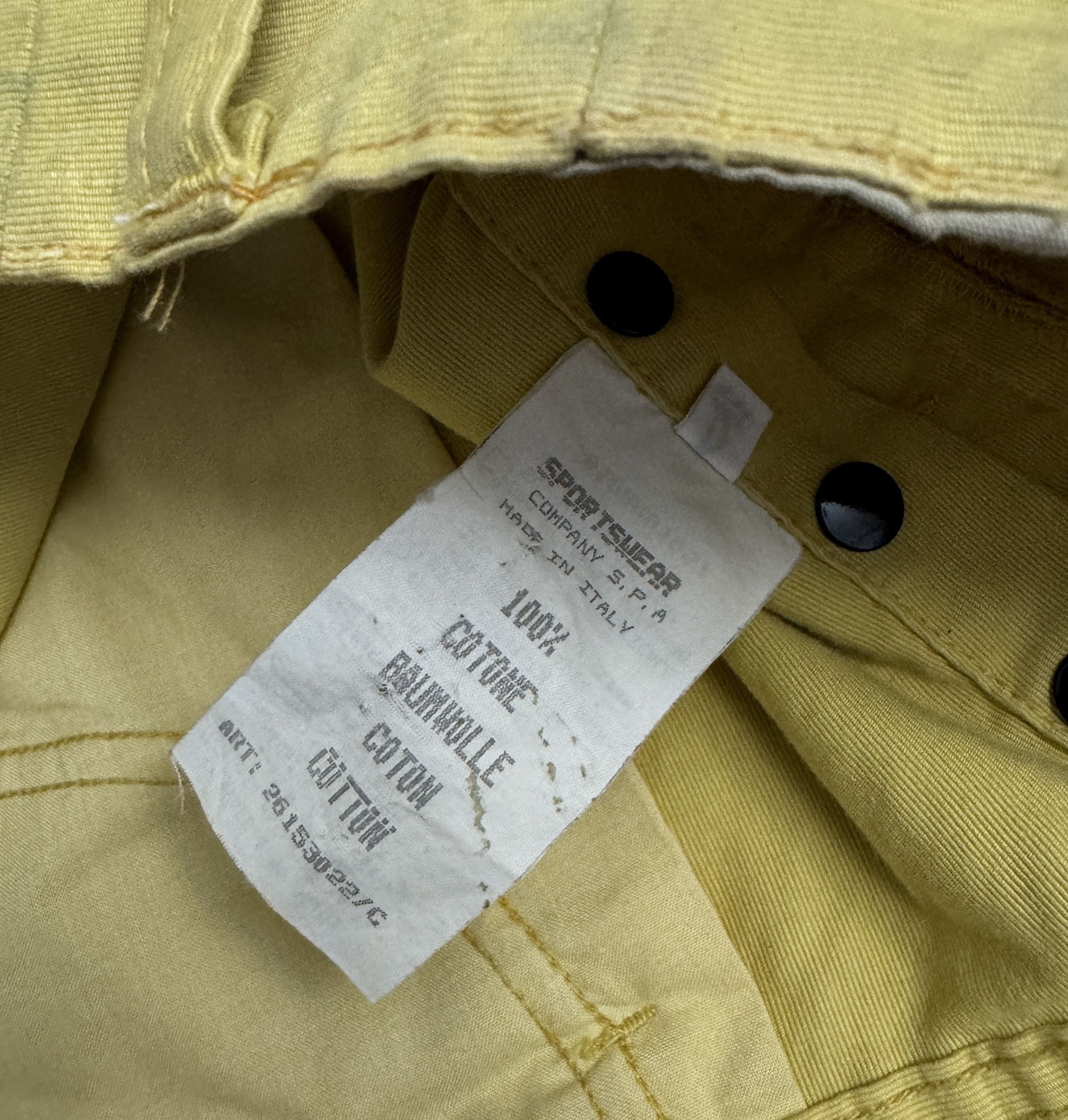 Stone Island Rare Stone Island Marina 1995 Casual Pants Denim Trousers 46 Size US 30 / EU 46 - 8 Thumbnail