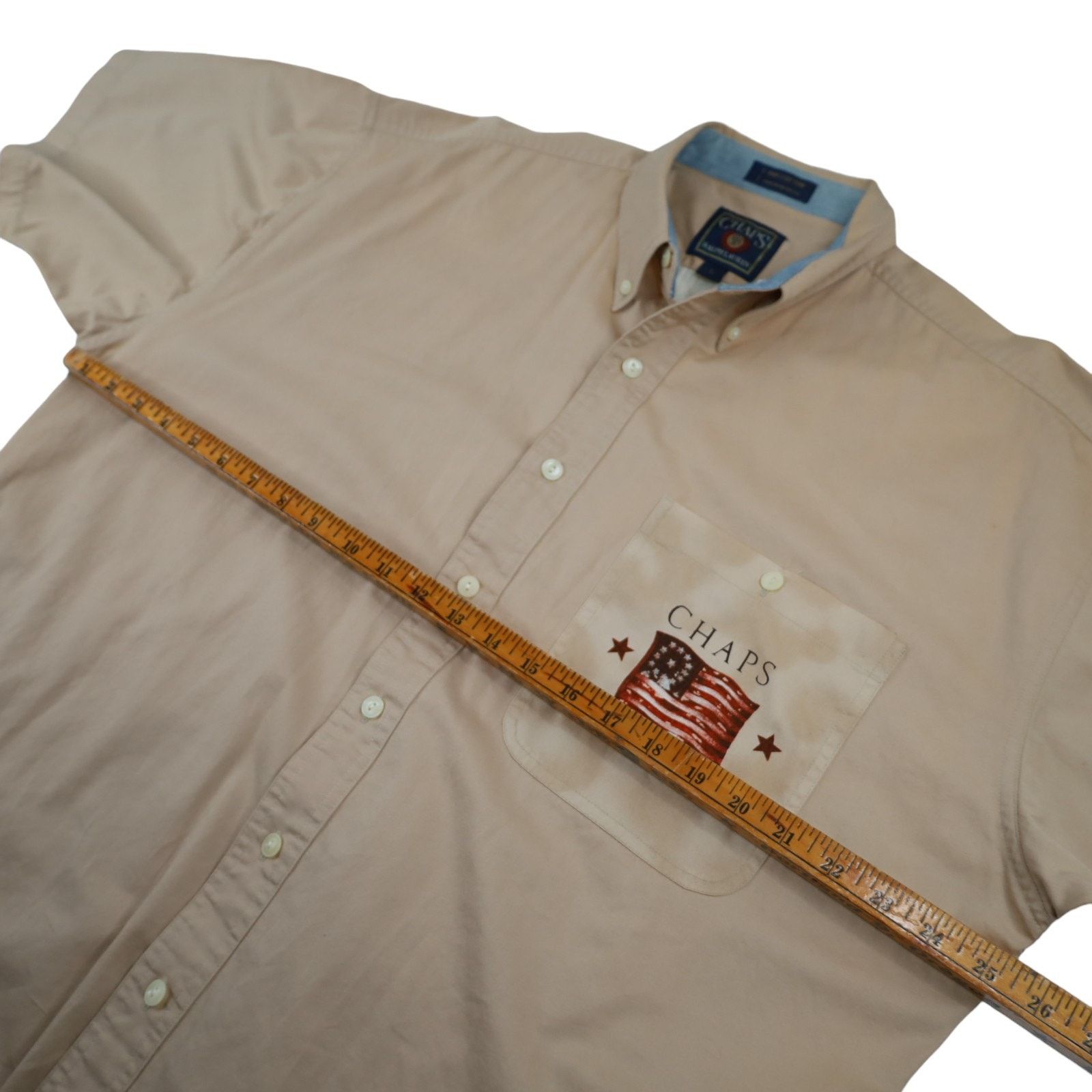 Chaps × Ralph Lauren × Vintage Vintage Chaps Ralph Lauren American Traditions Shirt Size US L / EU 52-54 / 3 - 7 Thumbnail