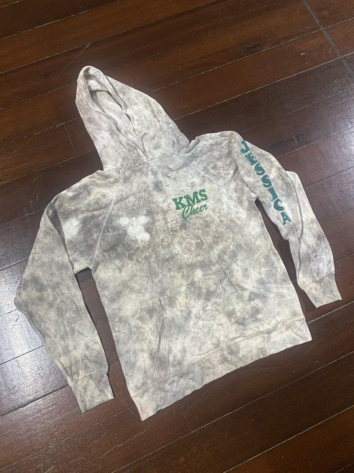 Vintage Vintage hoodie sweatshirt KMS CHEER distressed trasher faded Size US L / EU 52-54 / 3 - 2 Thumbnail