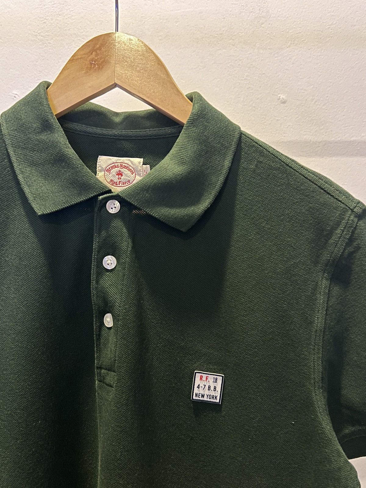 Brooks Brothers Brooks Brothers Dark Green Red Fleece Edition Size US S / EU 44-46 / 1 - 2 Thumbnail