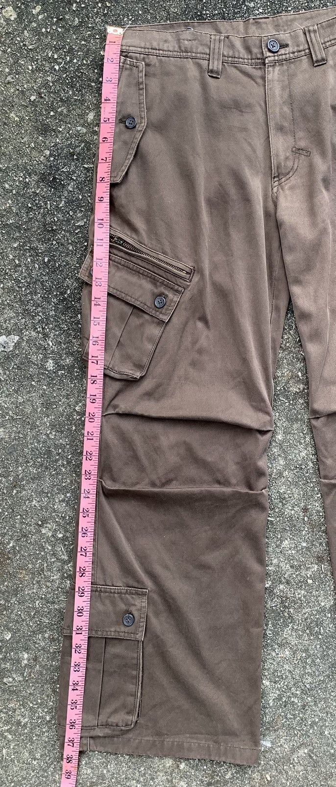 Japanese Brand × Tornado Mart Rare Tornado Mart Multipocket Flare Cargo Pants Size US 33 - 15 Thumbnail