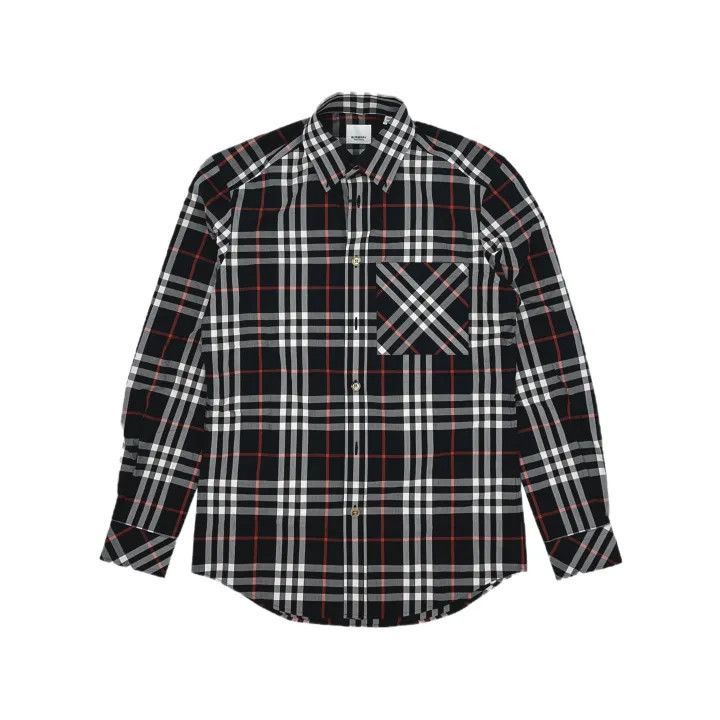 Burberry Burberry Burberry Color Block Check Long Sleeve Shirt-2507 Size US XS / EU 42 / 0 - 1 Thumbnail