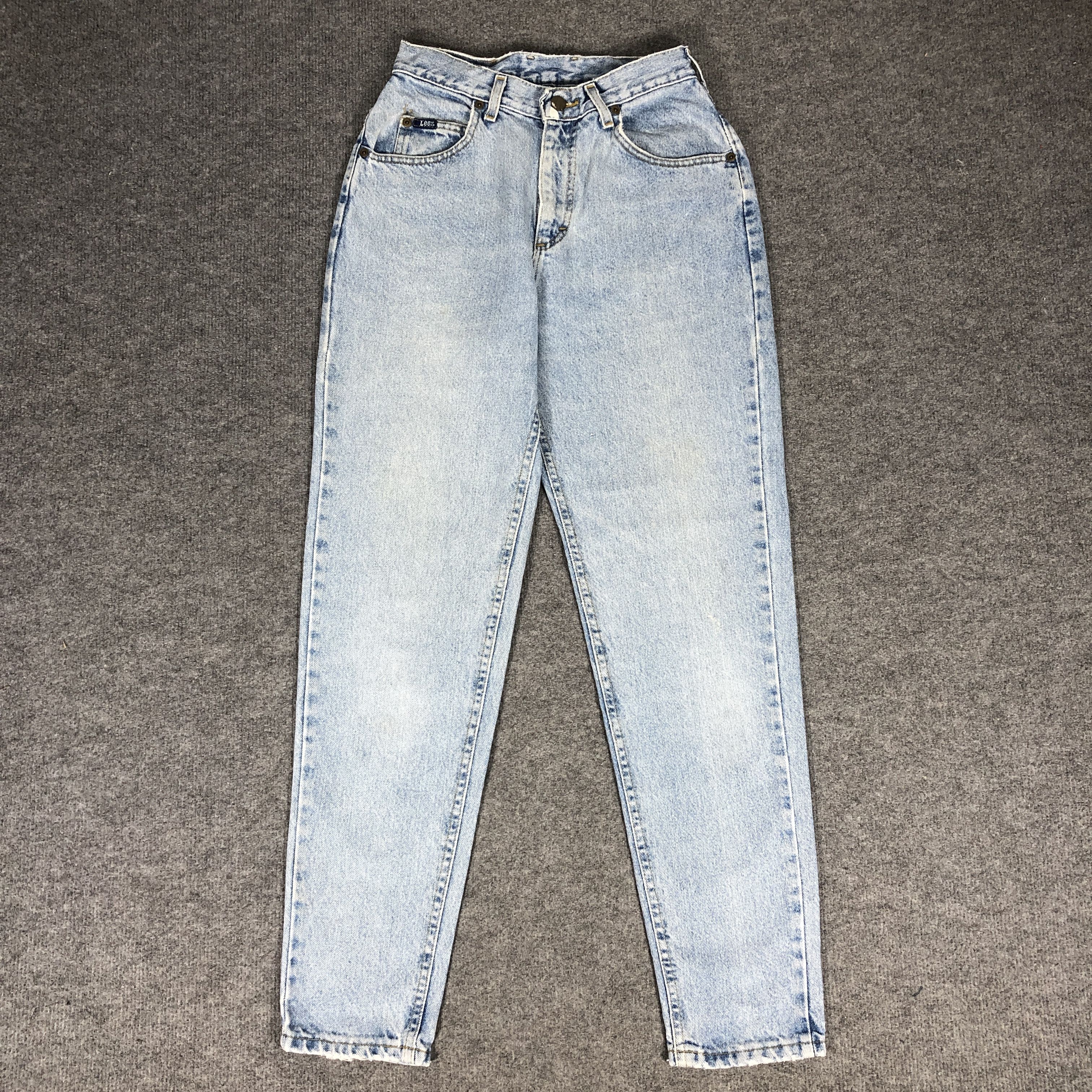 Lee × Vintage Womens 90s Vintage Lee Jeans Light Blue Wash L886W Size 27" / US 4 / IT 40 - 1 Thumbnail