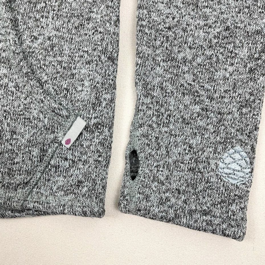 Vintage Stio Sweatwater Fleece Hoodie Womens S Heather Gray Jacket Size S / US 4 / IT 40 - 3 Thumbnail