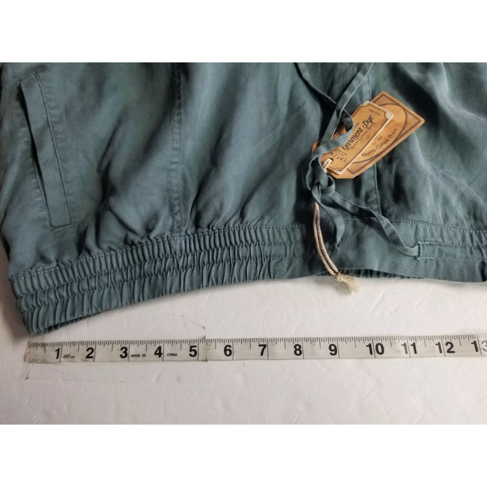 FatFace Fat Face Trousers Jogger Women's Size 20 Green Pockets Elastic Waist Casual NWT Size 42" / US 20 - 3 Thumbnail