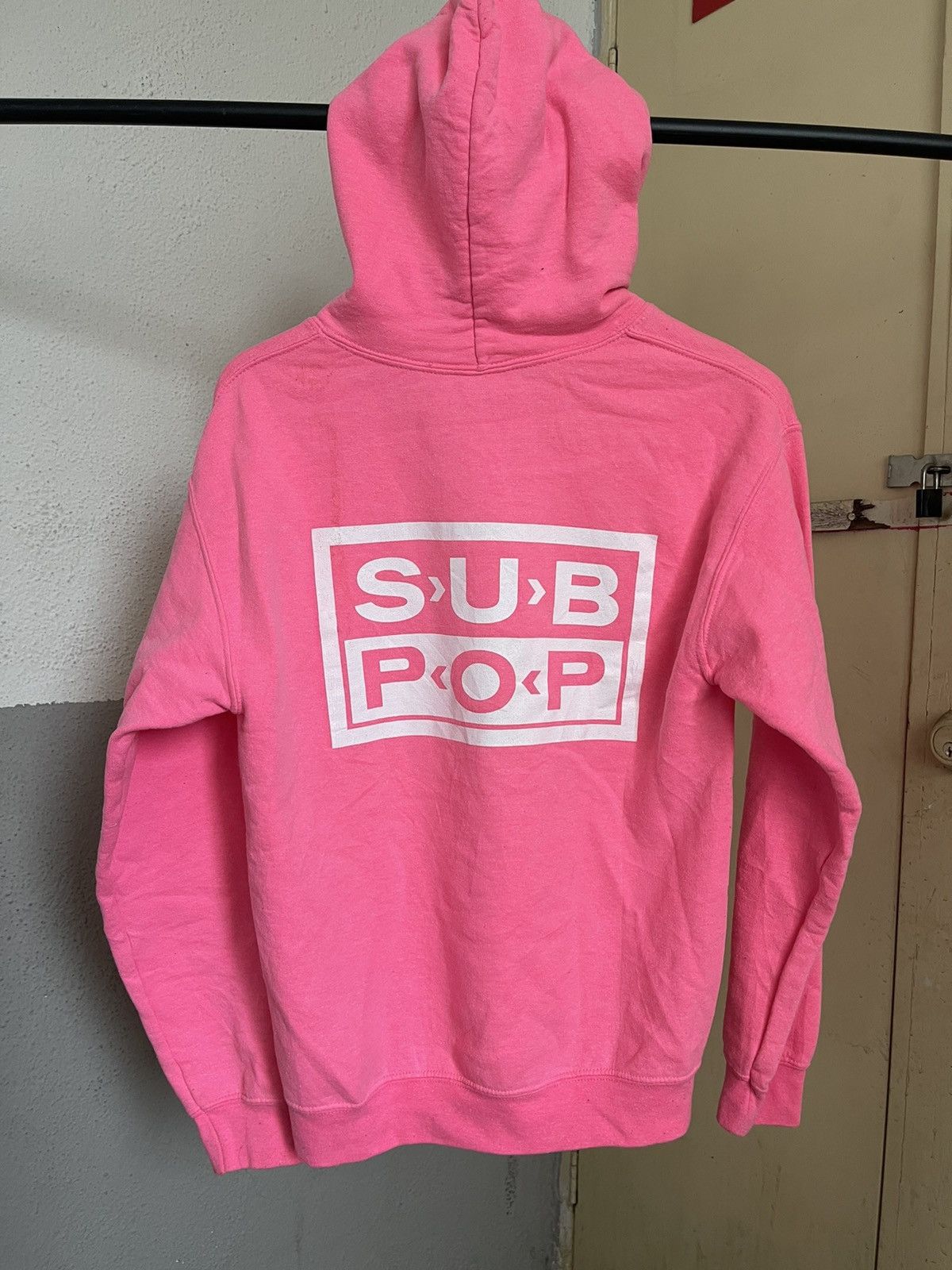 Vintage Sub Pop Loser Pink Hoodie