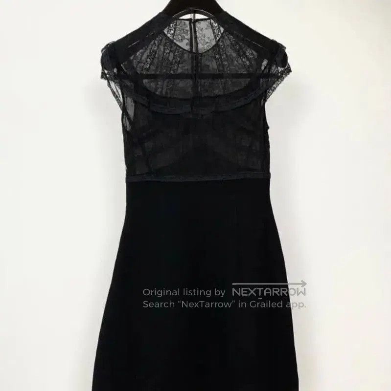 Miu Miu Miu Miu Black Summer Lace Short Dress . Size M / US 6-8 / IT 42-44 - 2 Thumbnail