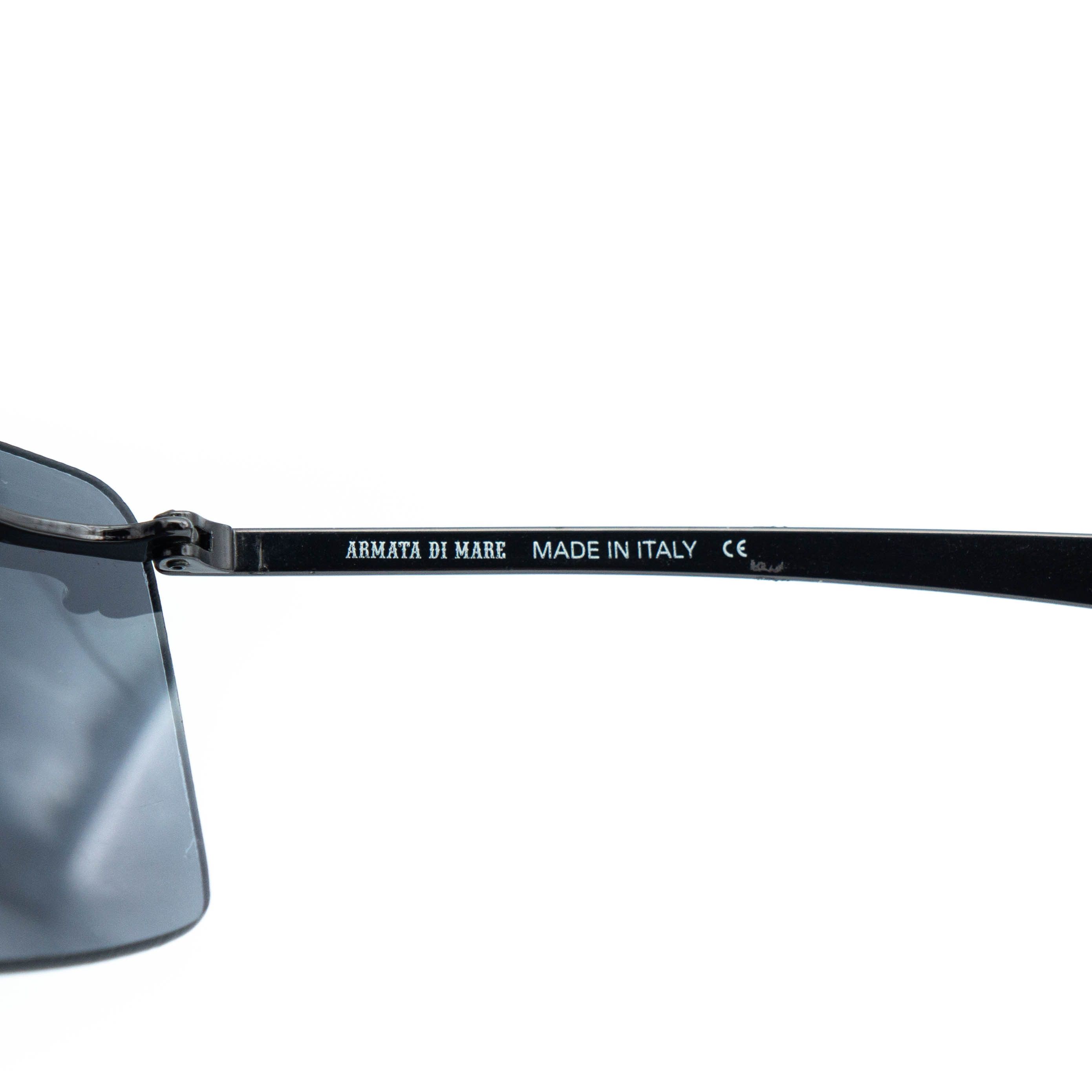 Safilo Armata Di Mare Adm S631 Rimless Silver Sunglasses Size ONE SIZE - 5 Thumbnail