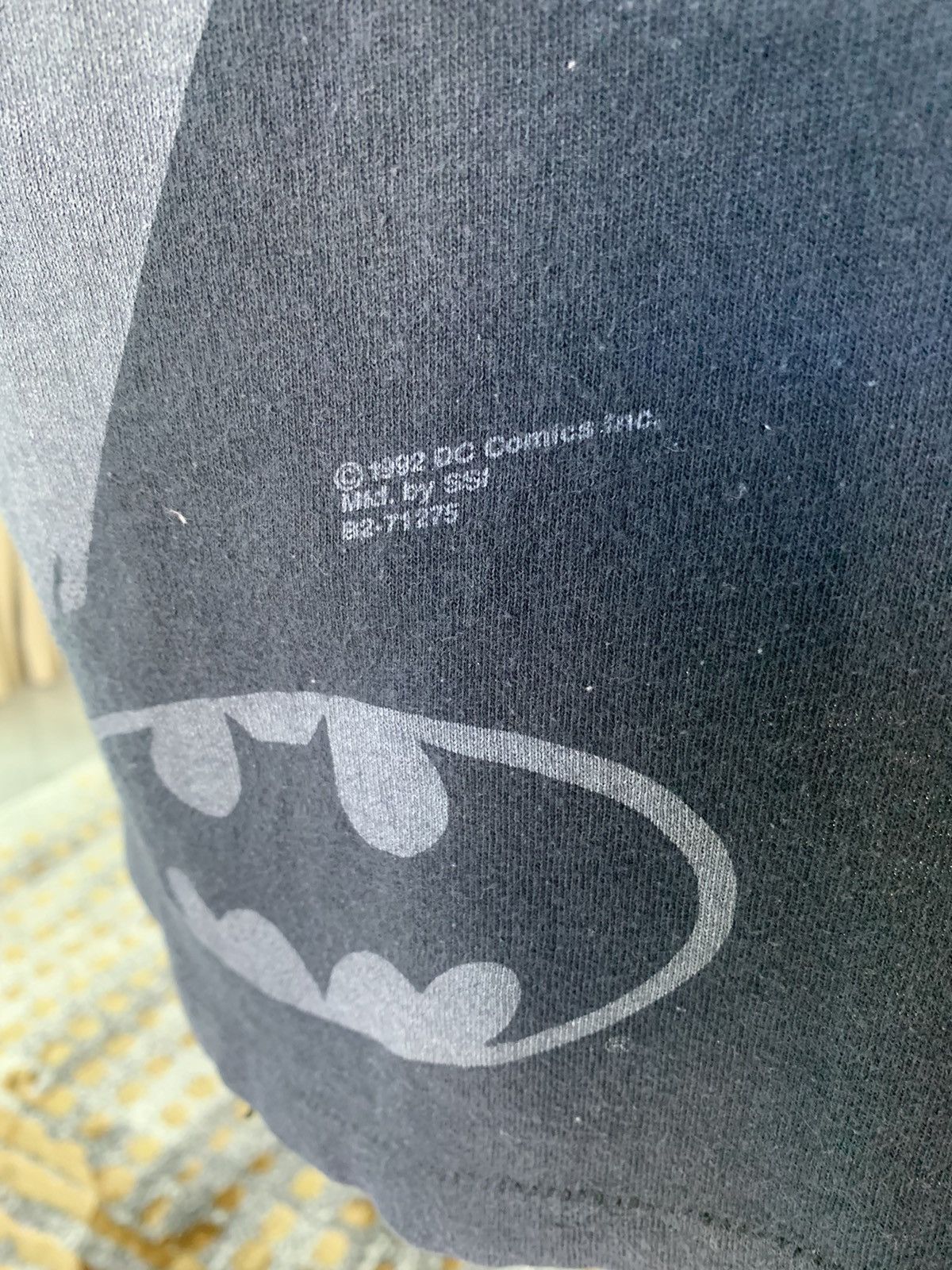 DC Comics × Vintage 90s DC Comics Inc Batman Overprint single stitch Size US L / EU 52-54 / 3 - 14 Thumbnail