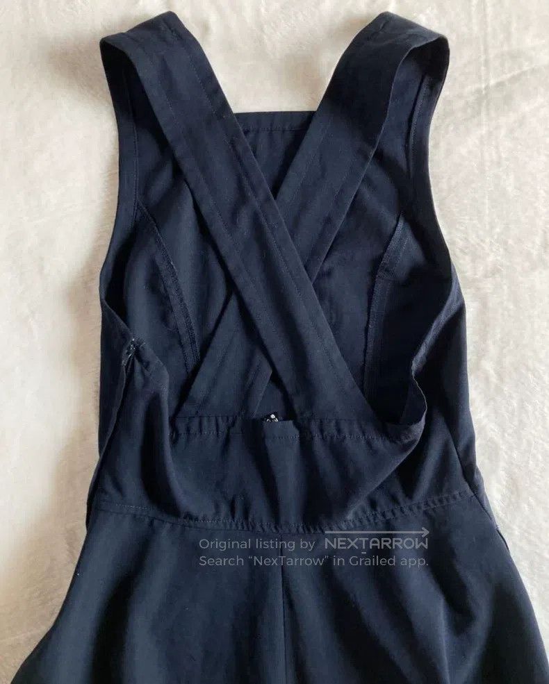 Comme des Garcons Comme Des Garcons Black Cross Tie Flare Dress Size M / US 6-8 / IT 42-44 - 5 Thumbnail