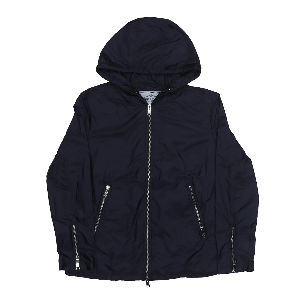 Prada Prada Hooded Zip Jacket Size 40 Size S / US 4 / IT 40 - 1 Thumbnail