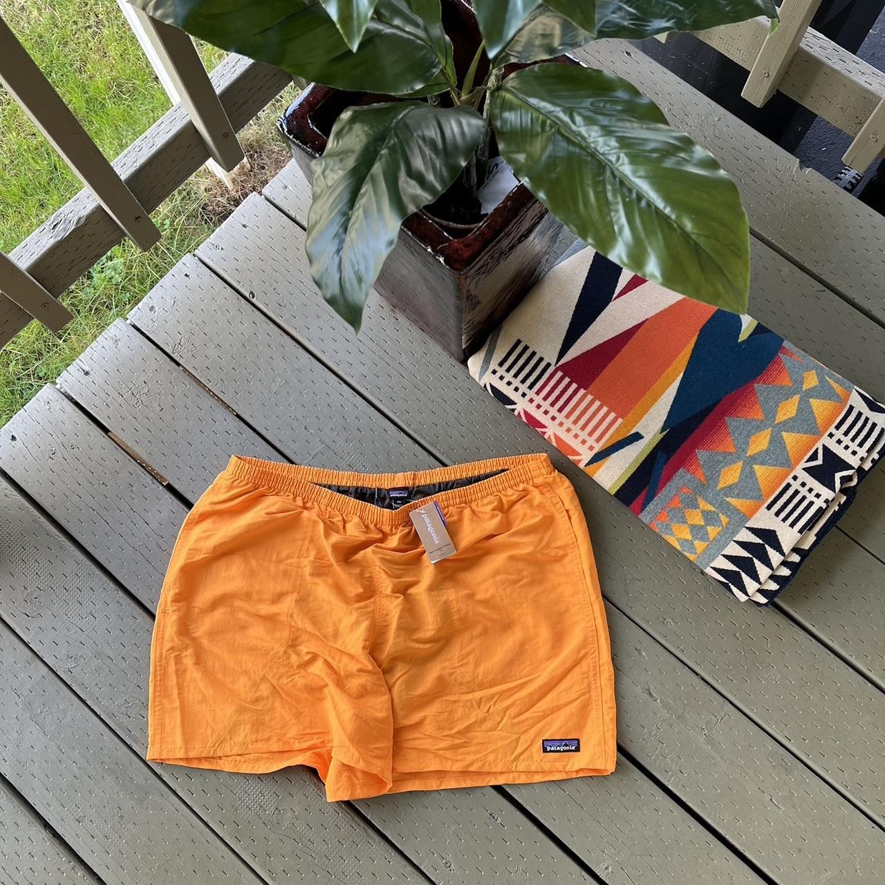 Patagonia Patagonia Baggies Shell Shorts Orange XXL Size US 34 / EU 50 - 4 Thumbnail
