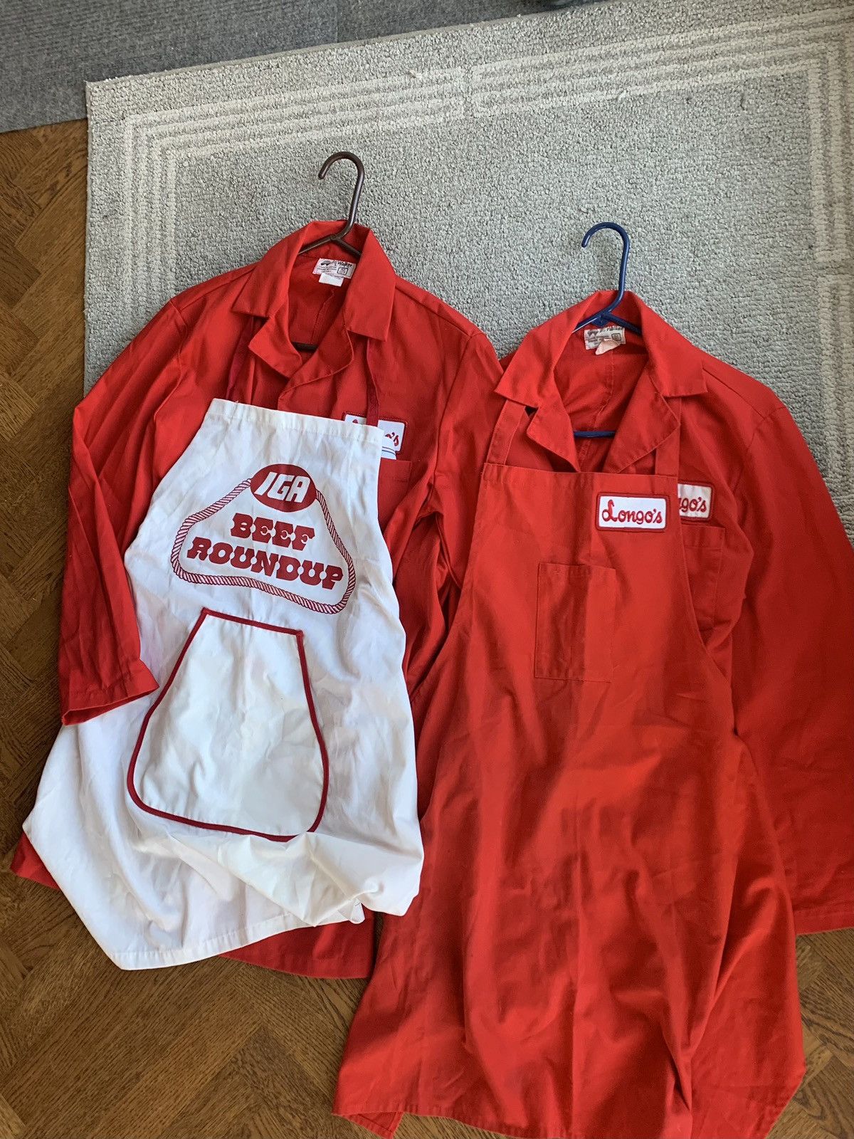 Vintage 80s Vintage Matching Set Double Jacket Lab Chore Work Trench Size US M / EU 48-50 / 2 - 18 Thumbnail