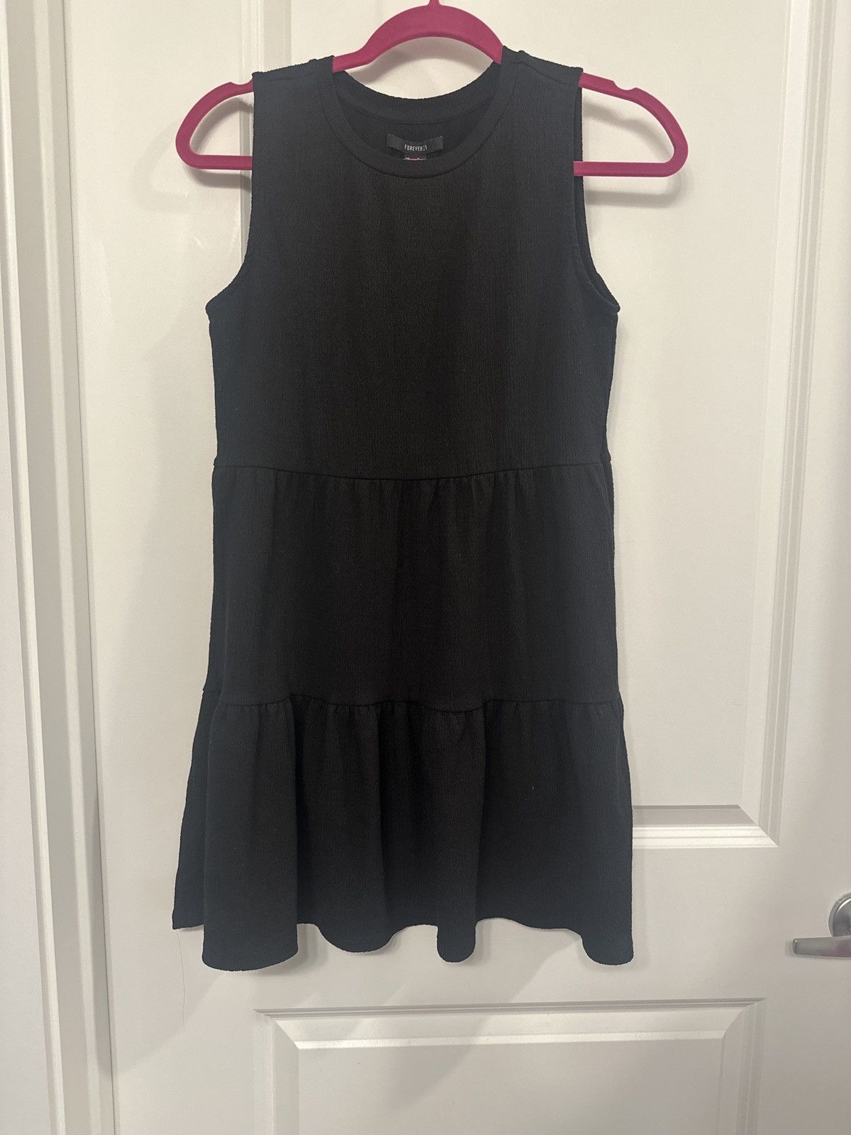 Forever 21 Summer Babydoll Black Dress Size S / US 4 / IT 40 - 1 Thumbnail