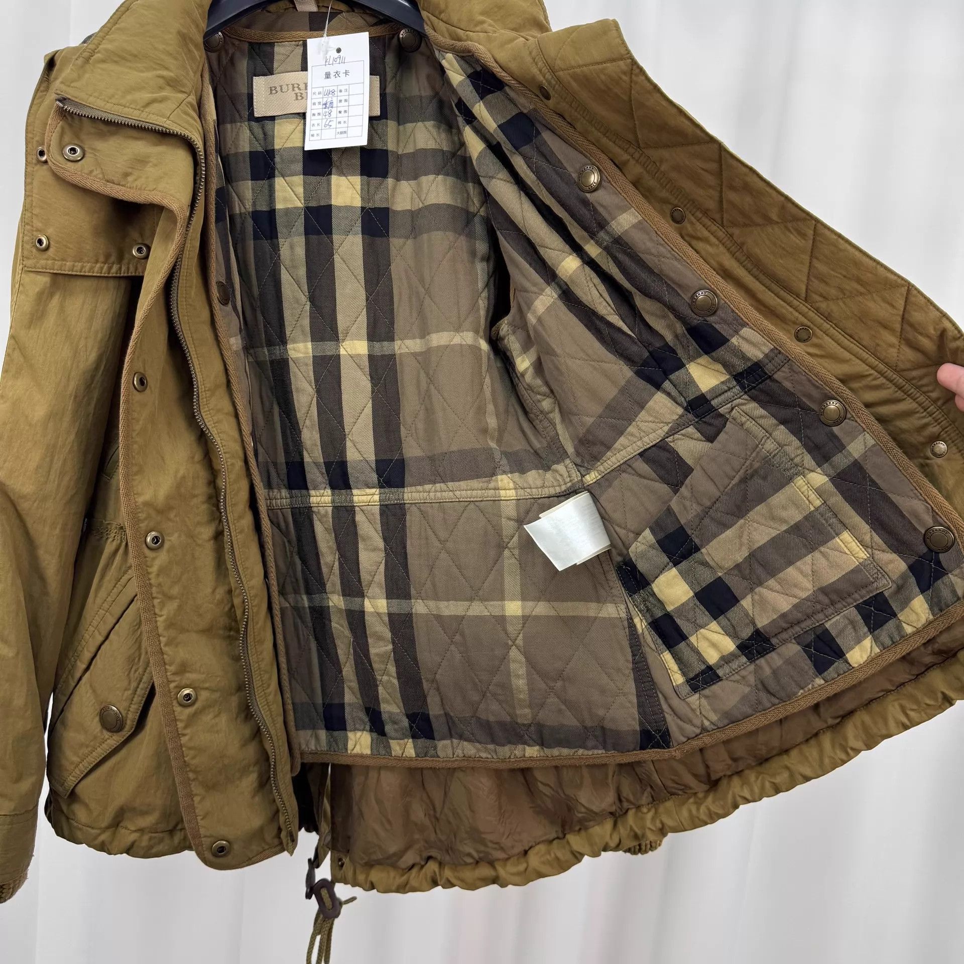 Burberry Burberry Check Padded Jacket Detachable Vest UK8 98 New Size S / US 4 / IT 40 - 5 Thumbnail