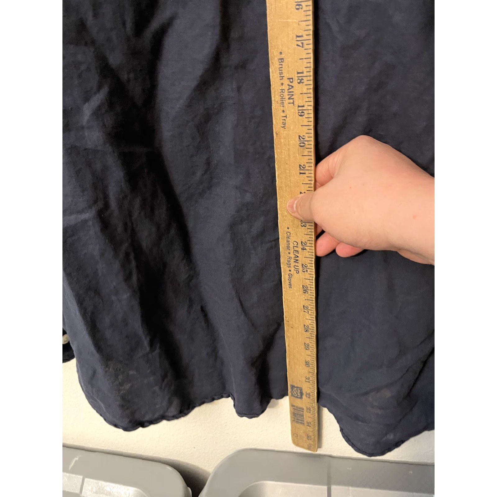 Old Navy Old Navy Men XXL Button-Up Shirt Long Sleeve Cotton Linen Chambray Casual 2XL Blue Classic Regular Mens Size US XXL / EU 58 / 5 - 4 Thumbnail