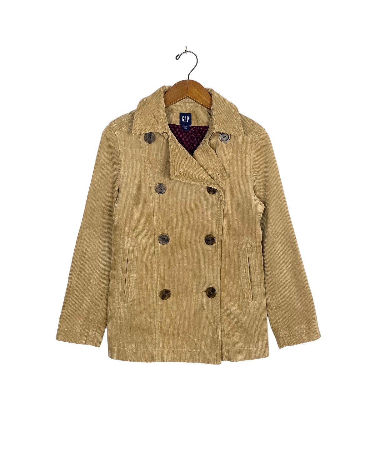 Gap Rare‼️ Gap Cotton Corduroy Double Breasted Jacket Size XS / US 0-2 / IT 36-38 - 1 Thumbnail