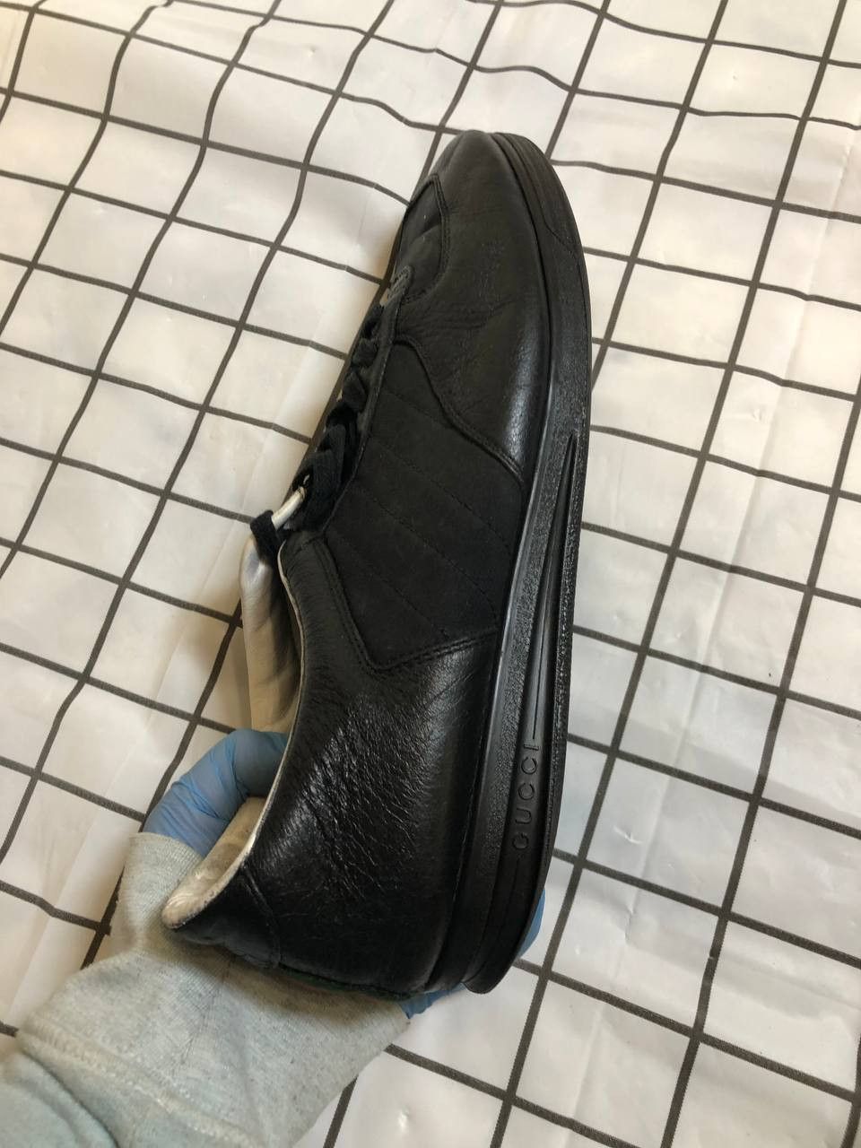 Gucci GUCCI Low Trainer Sneaker Black Size US 9.5 / EU 42-43 - 7 Thumbnail