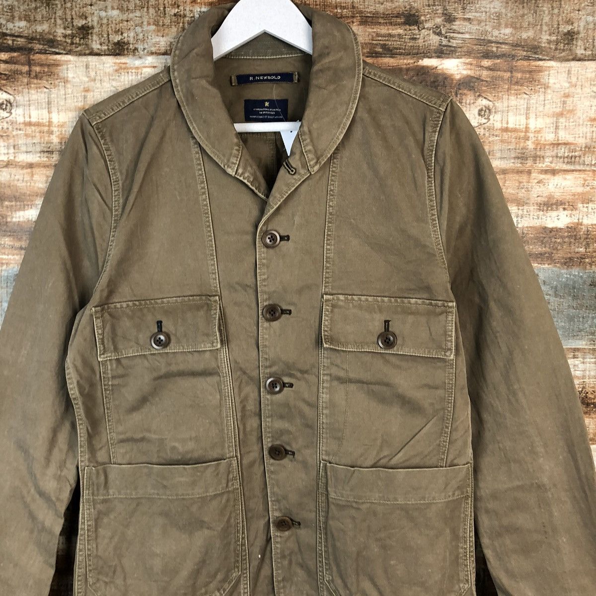 R.Newbold R.Newbold Brown denim jacket #A1613 Size US M / EU 48-50 / 2 - 5 Thumbnail