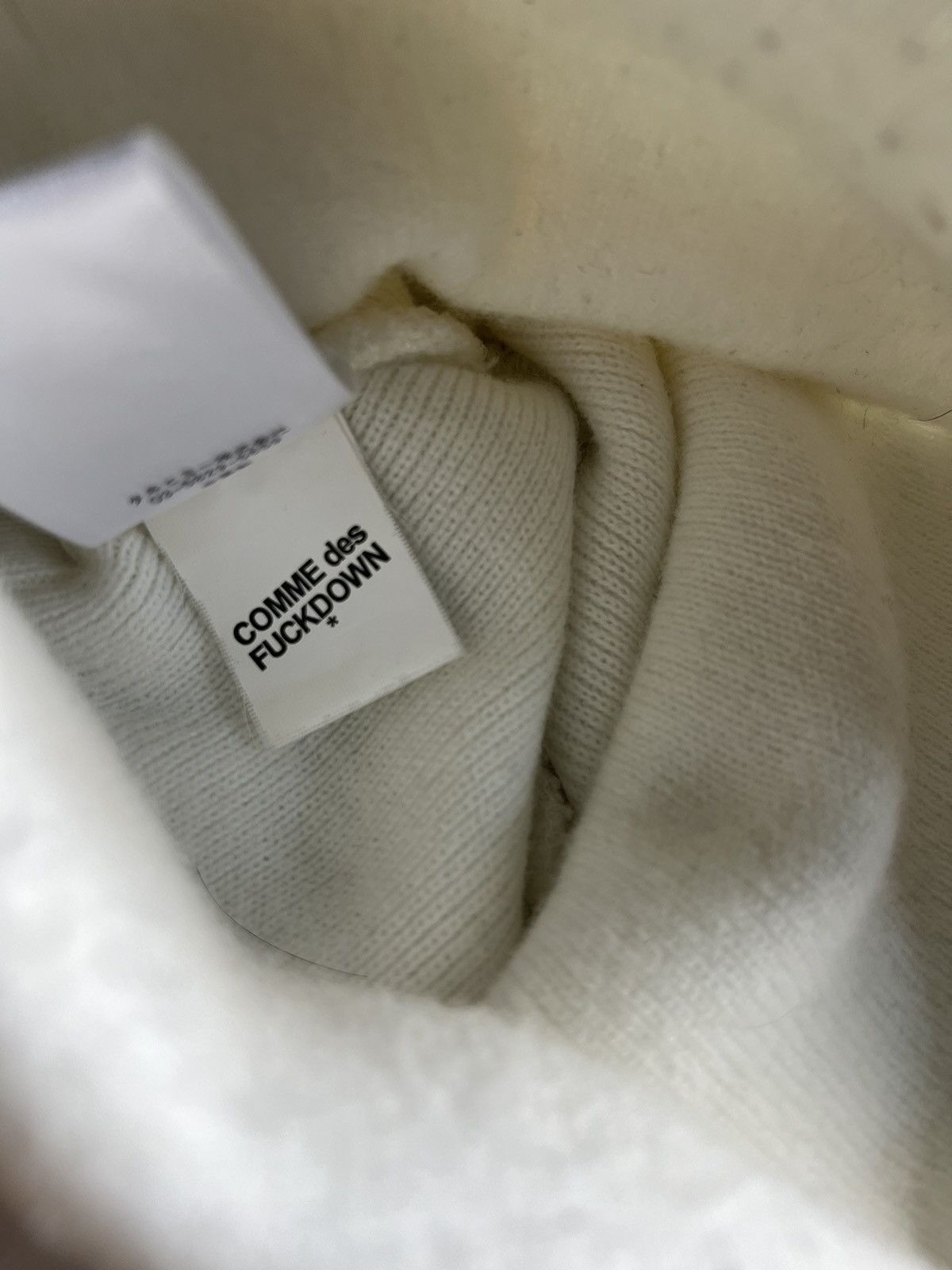 Comme Des Fuck Down Comme Des Fuckdown Beanie Size ONE SIZE - 4 Thumbnail