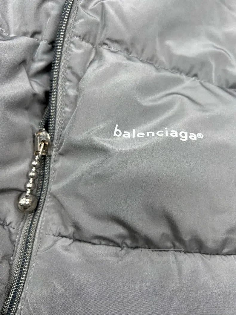 Balenciaga Balenciaga Smog Gray Down Jacket Size US M / EU 48-50 / 2 - 3 Thumbnail