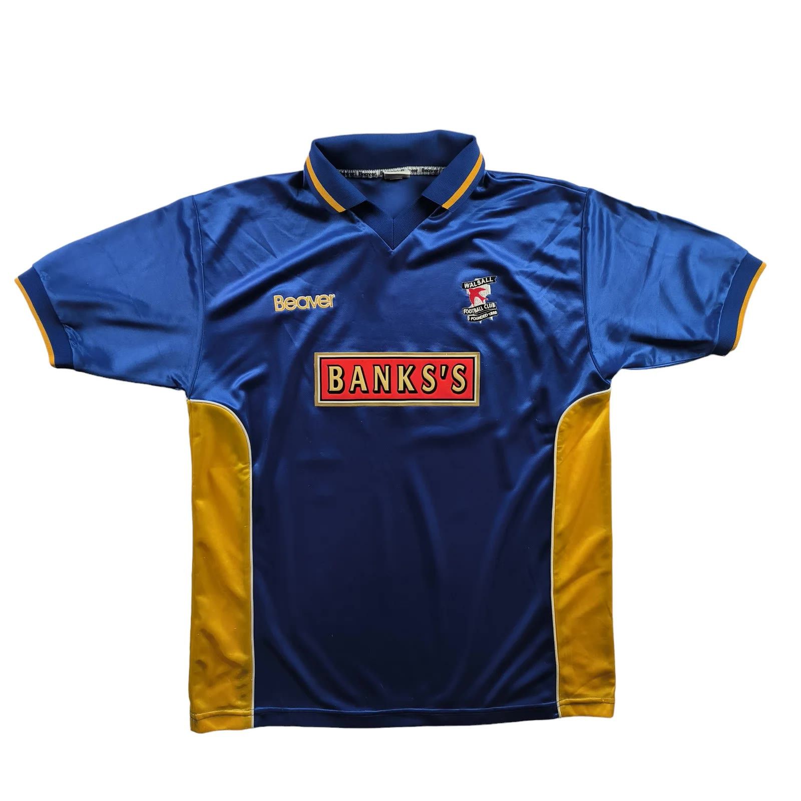 Other Walsall 1999-2000 Beaver away football jersey size L Size US L / EU 52-54 / 3 - 1 Thumbnail