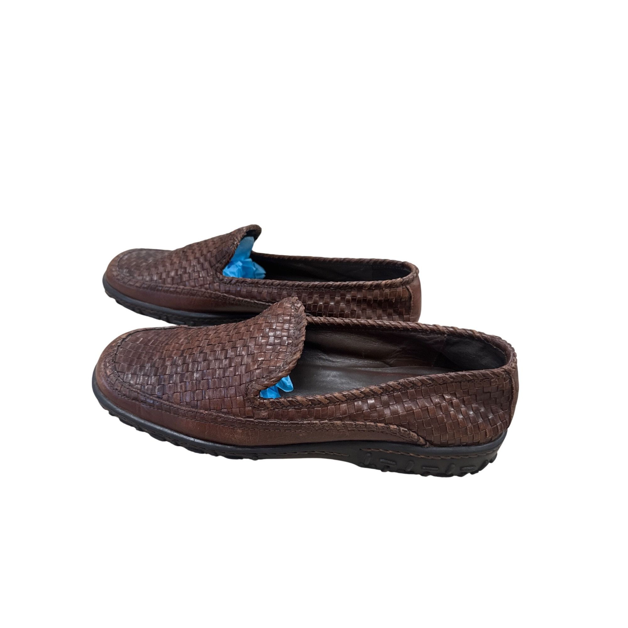 Cole Haan Cole Haan mens brown leather slip on loafers Size 10B SKU 72 Size US 10 / EU 43 - 3 Thumbnail