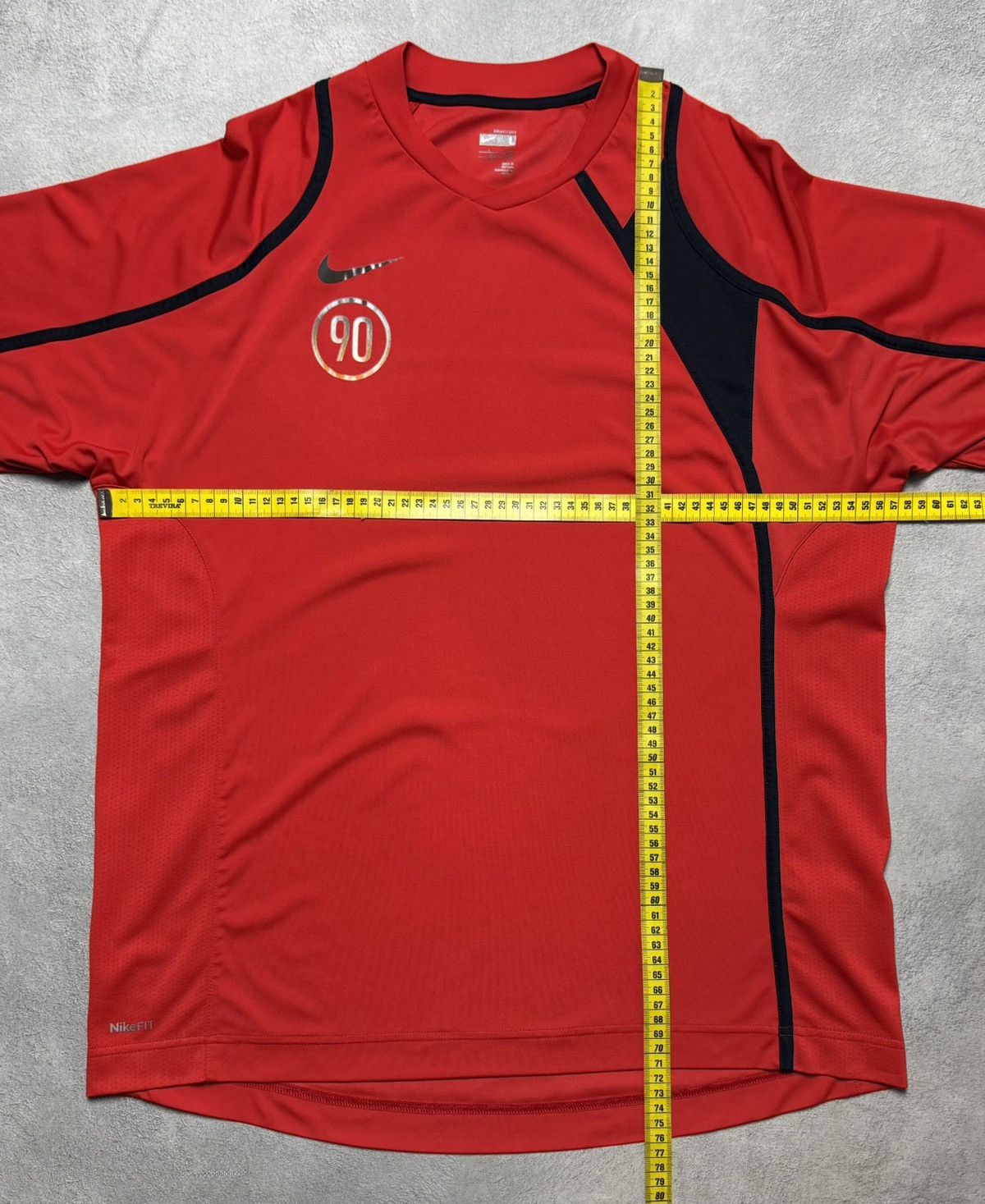 Nike Nike Total 90 Training Football Soccer Jersey Vintage Logo Size US L / EU 52-54 / 3 - 13 Thumbnail