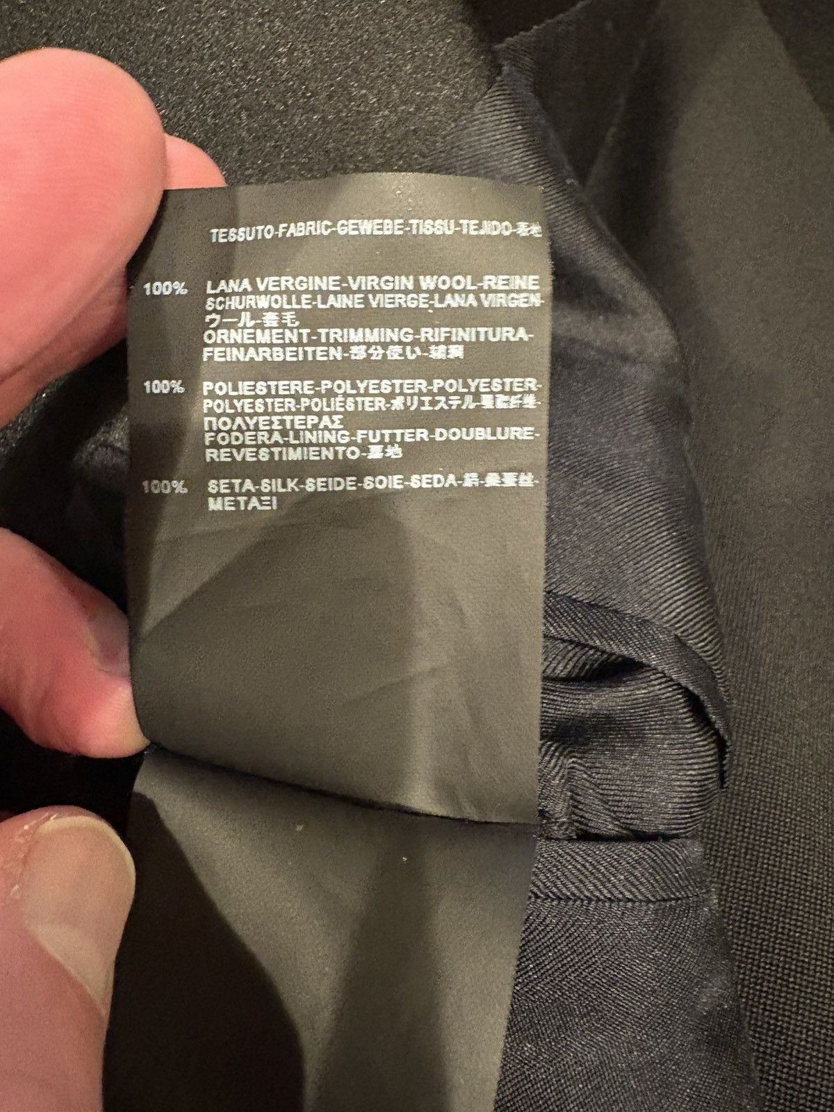 Saint Laurent Paris Saint Laurent Hedi Slimane 2 Piece Tuxedo Suit Size 50R - 17 Thumbnail