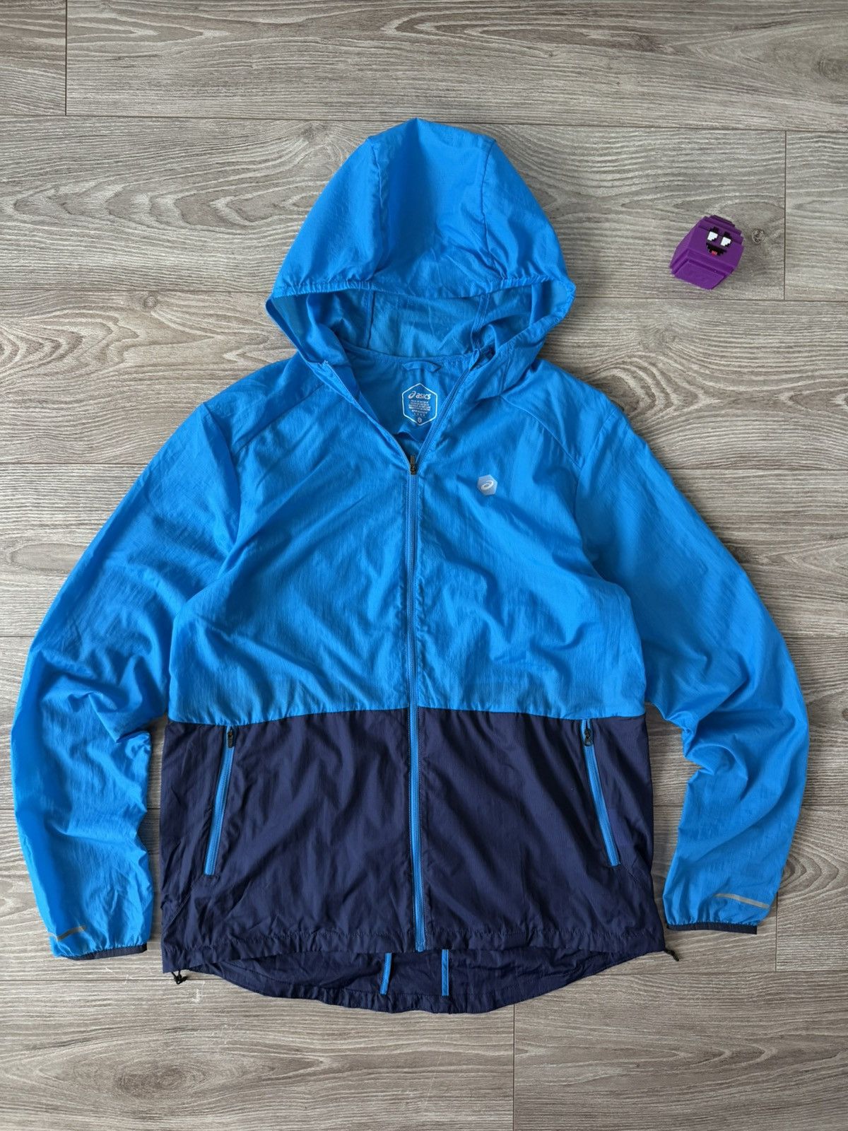 Asics Asics S1 Running Wear Light Packable Jacket Size US L / EU 52-54 / 3 - 3 Thumbnail