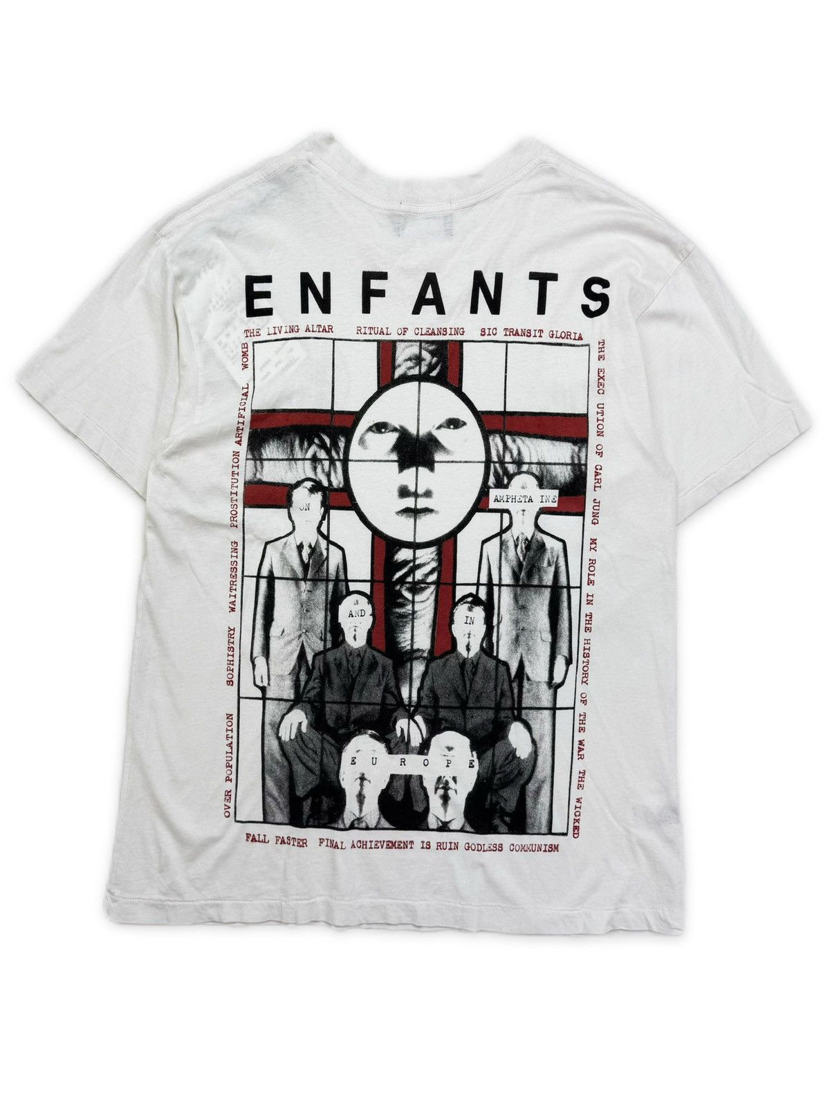 Enfants Riches Deprimes Enfants Riches Deprimes ‘Ritual Prayer’ White Graphic T-Shirt Size US M / EU 48-50 / 2 - 1 Thumbnail
