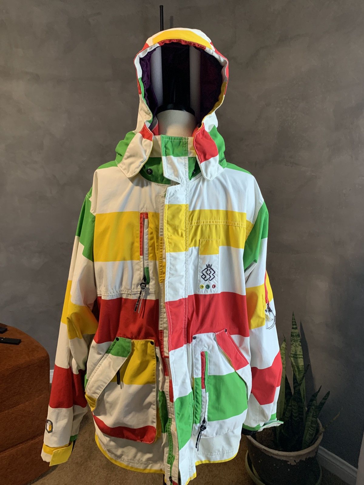 Other Special Blend Colorblock Snowboard Jacket – 2000s Size US S / EU 44-46 / 1 - 2 Thumbnail