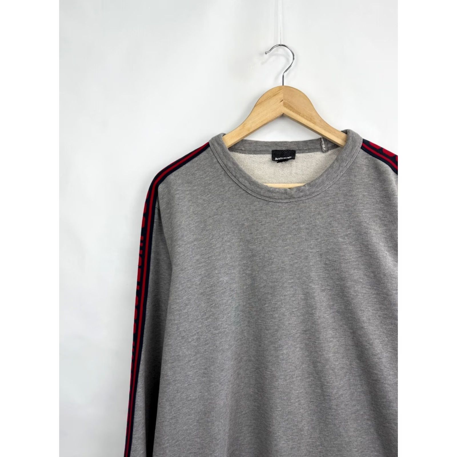 Just Cavalli Just Cavalli Luxury Sweatshirt Mens L Gray Retro Y2K Hype Vintage Size US L / EU 52-54 / 3 - 4 Thumbnail