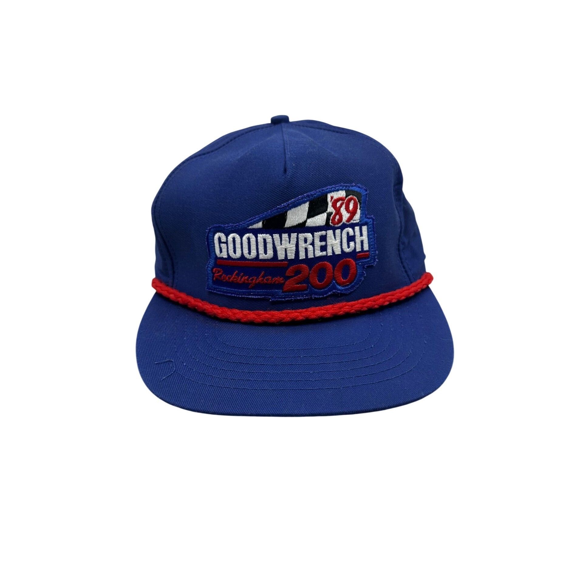 Other Vintage 1989 USA MADE Goodwrench NASCAR Patch Trucker Hat Sn Size ONE SIZE - 1 Thumbnail